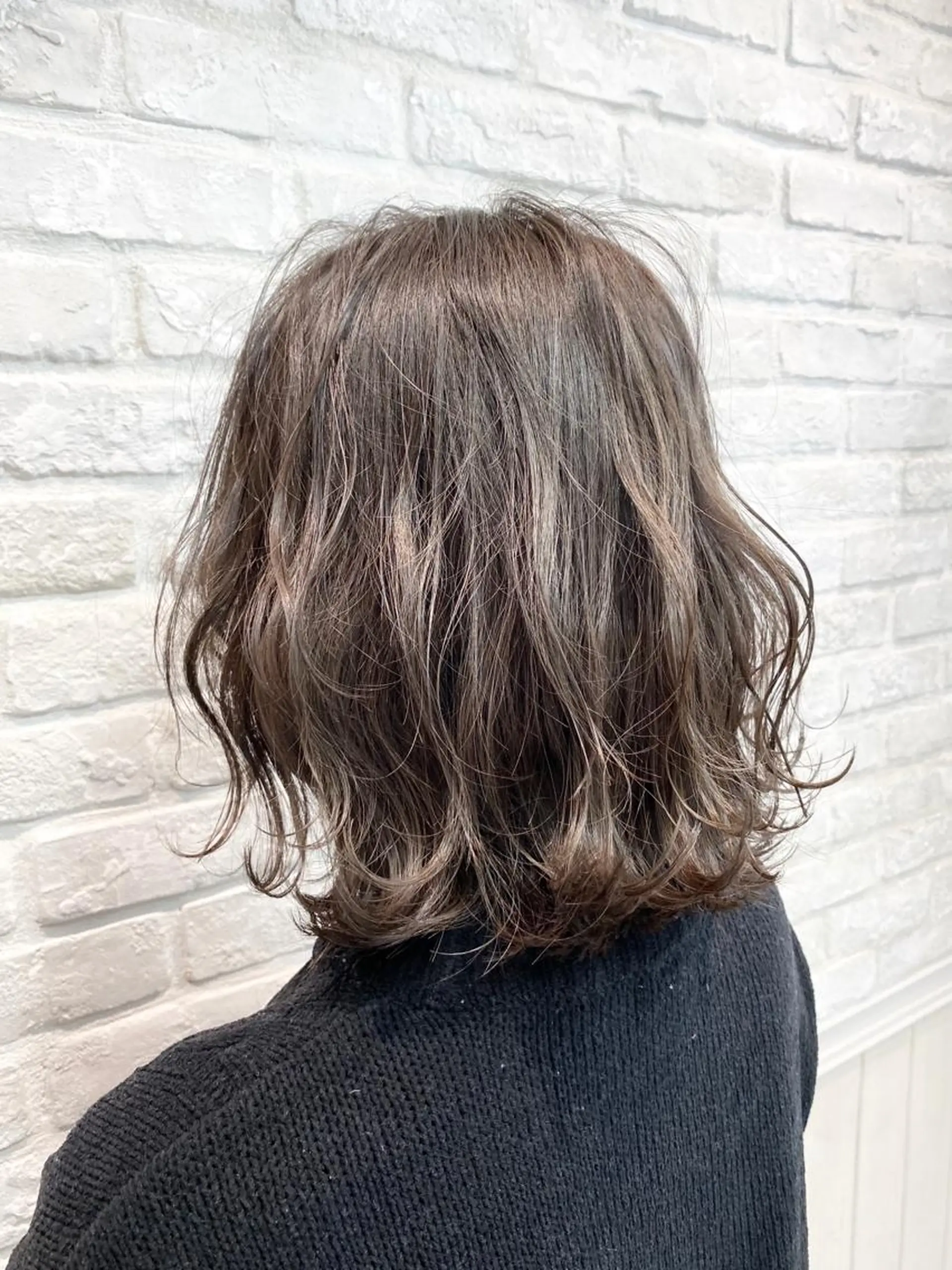 ミディアム 白井 秀太郎のヘアスタイル