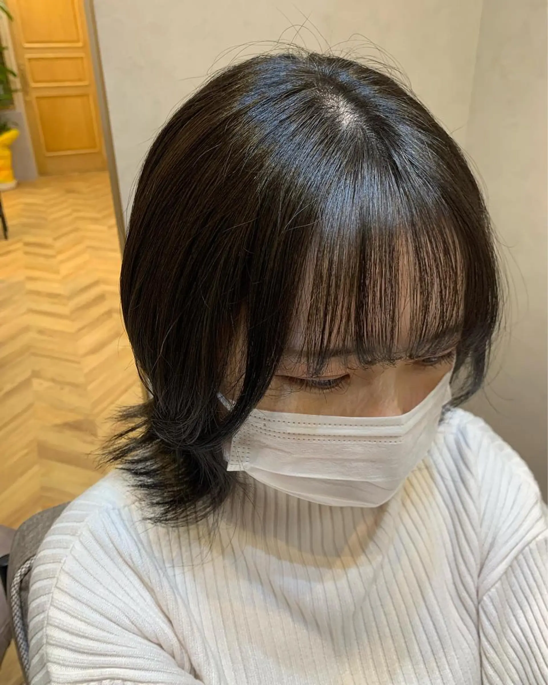 ミディアム ヘアカラー トリートメント newiネウィ _naoのヘアスタイル