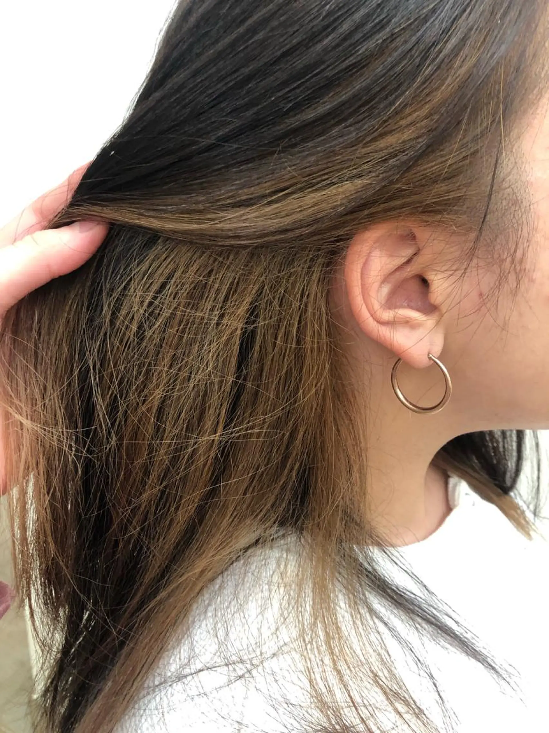 ミディアム カラー カット ヘアカラー トリートメント 艶カラー🌙縮毛矯正 /ボブ【Reina】のヘアスタイル