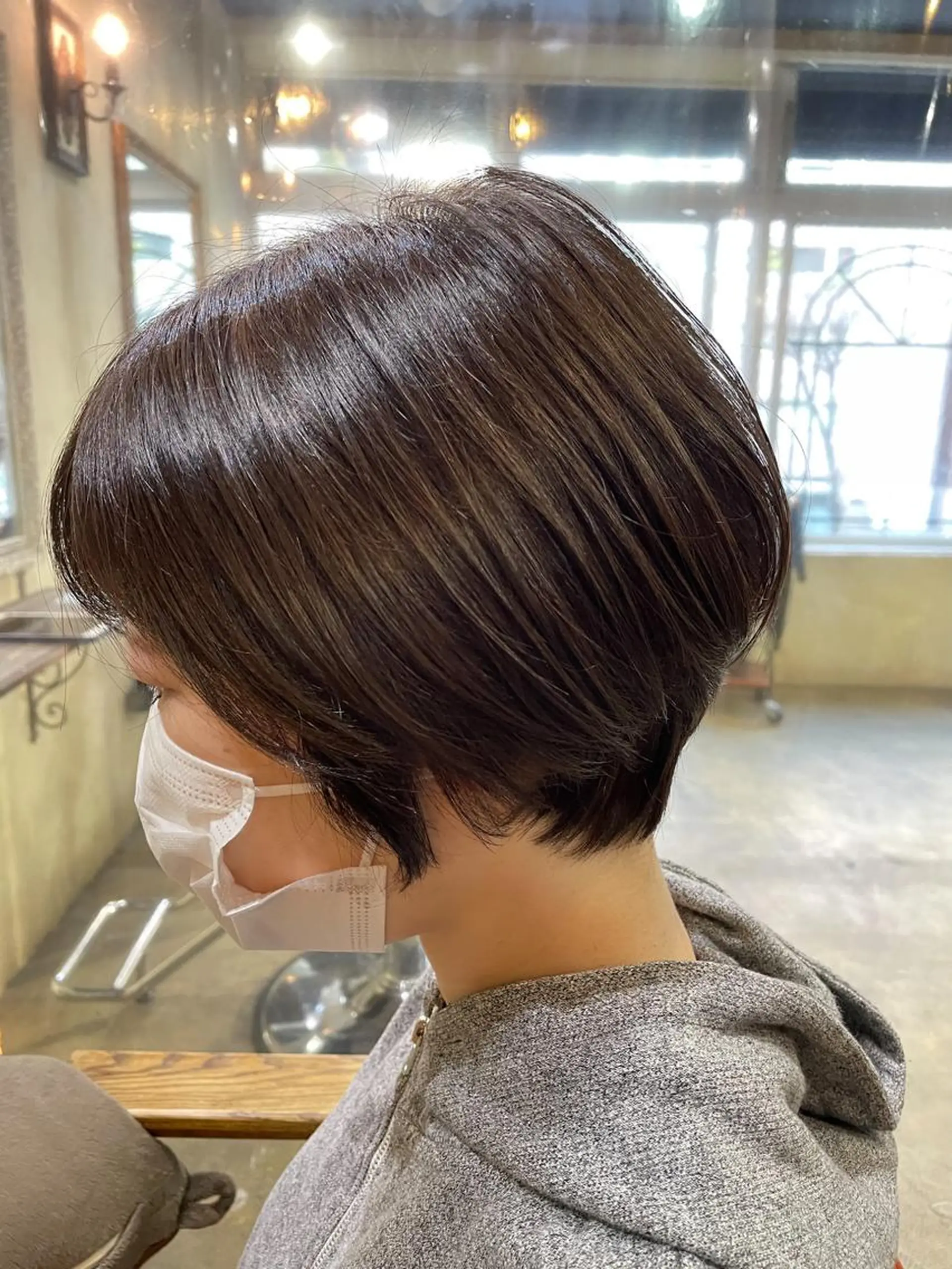 ショート くびれヘア ショートヘア 鈴木 雅人のヘアスタイル