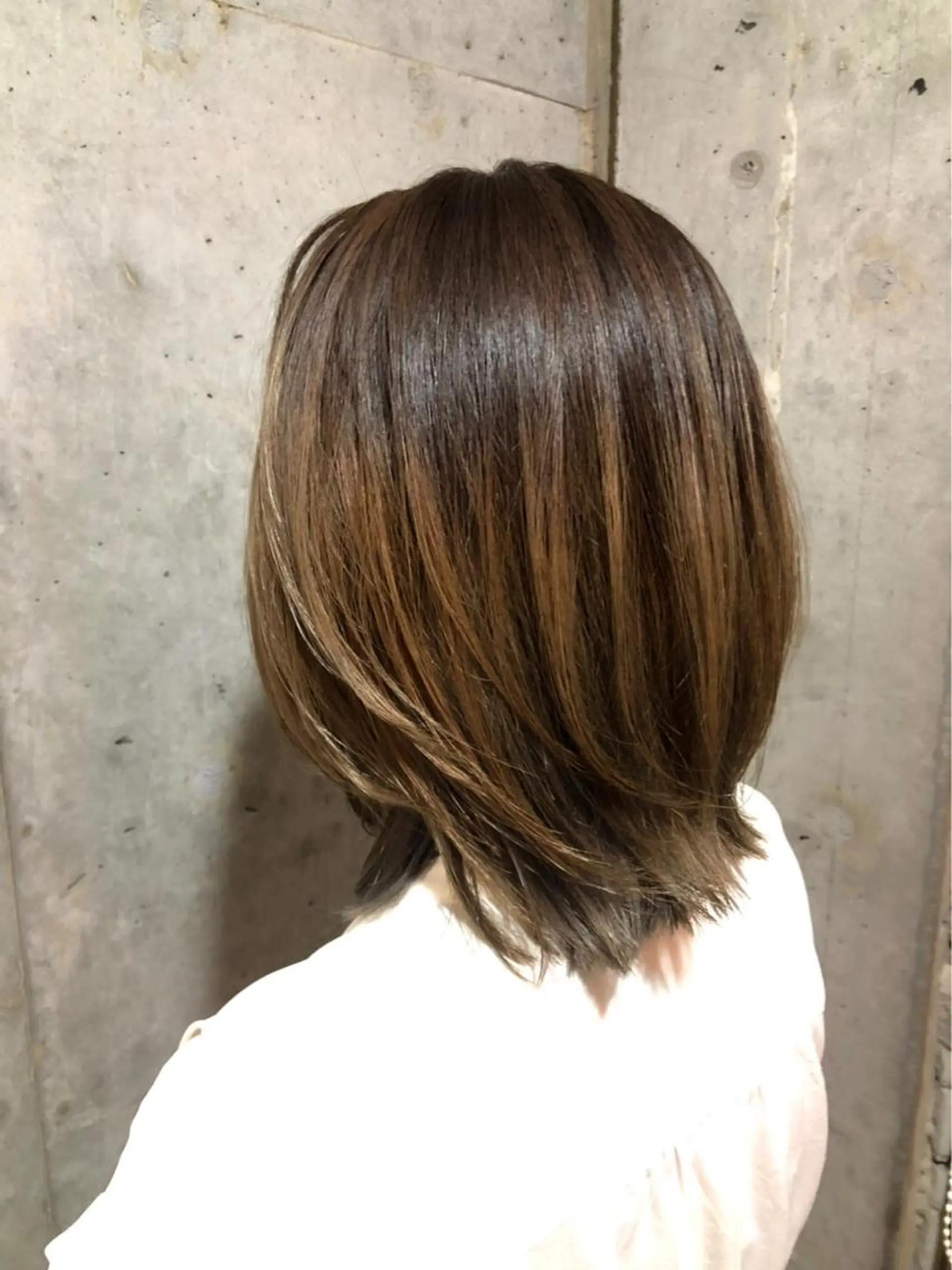 カラー グラデーションカラー シールエクステ 🪽CHIAKIのヘアスタイル
