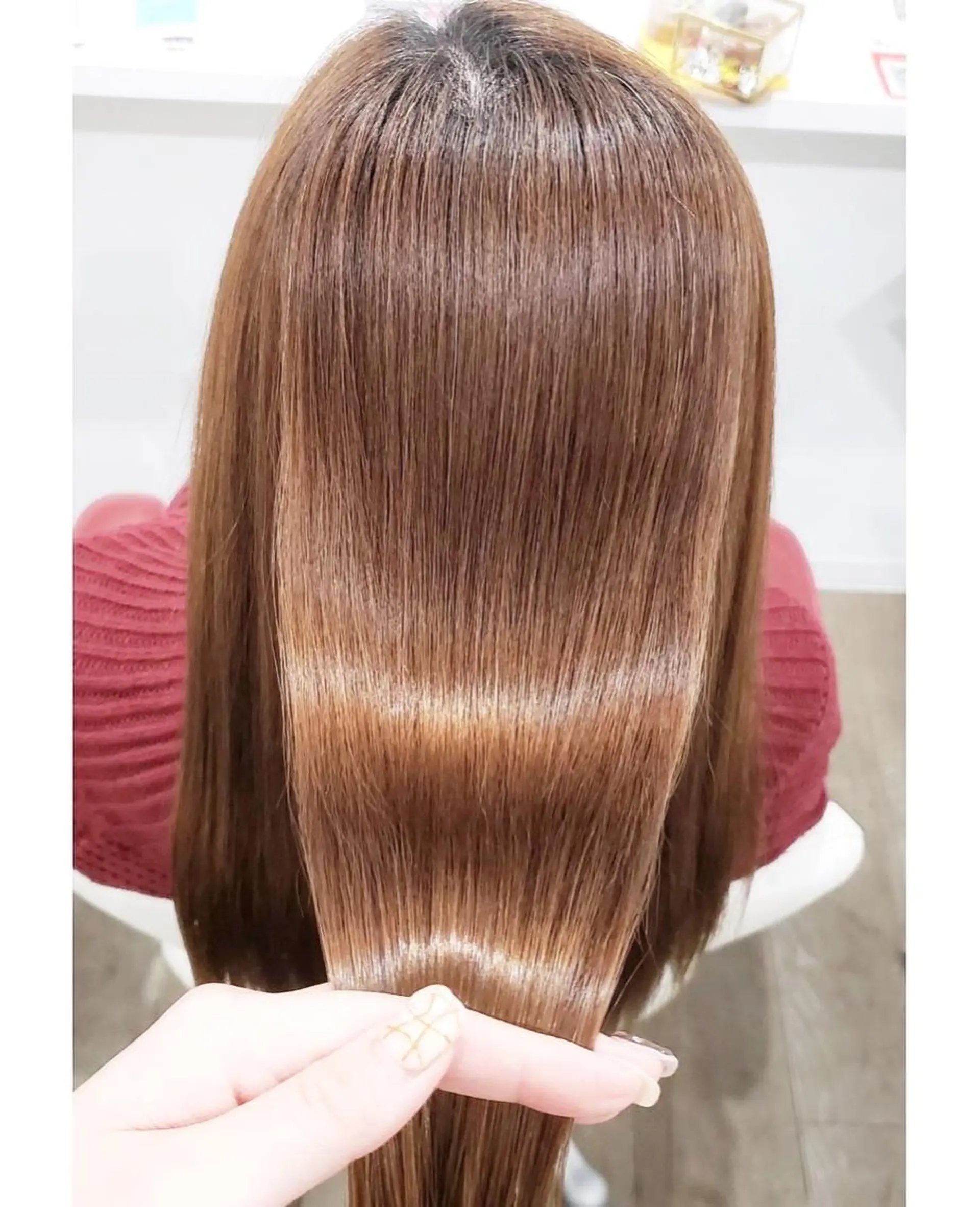 ロング トリートメント 酸熱トリートメント 💎髪質改善専門 jewel boxのヘアスタイル