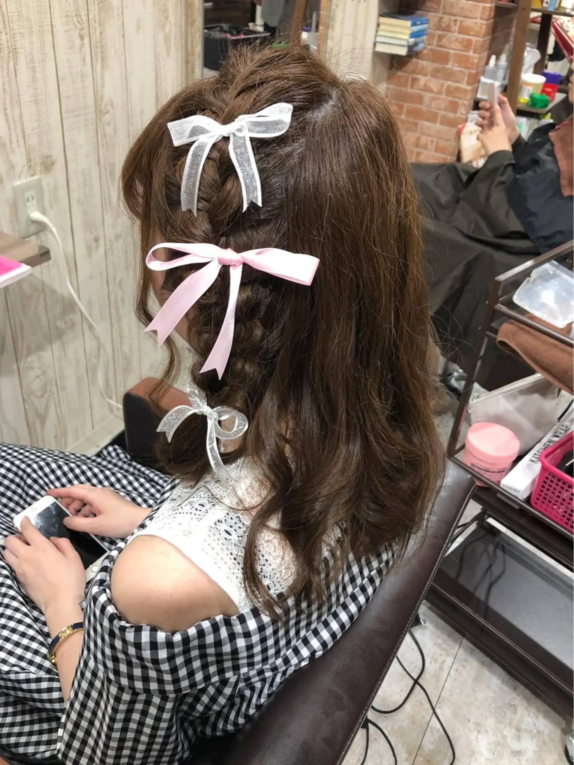 ヘアアレンジ みやもと まなみのヘアスタイル