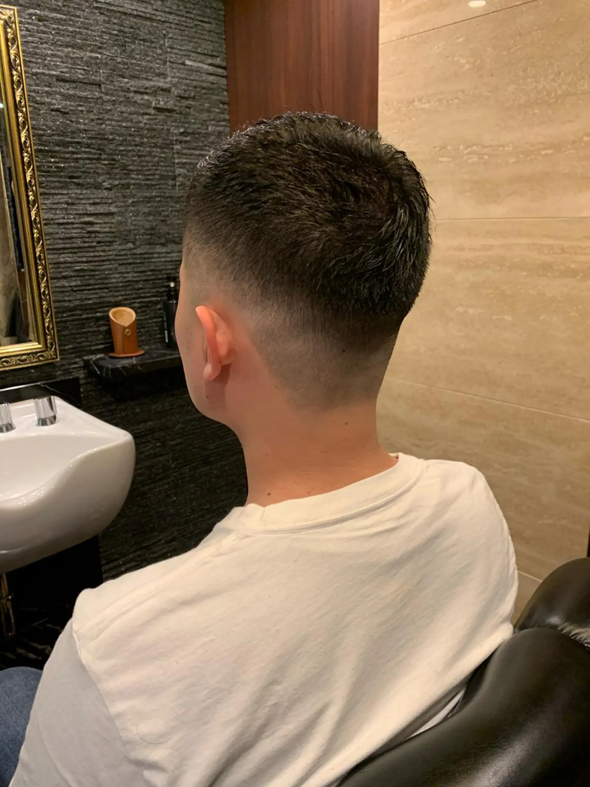 ショート メンズ 羽木 隆徒のヘアスタイル