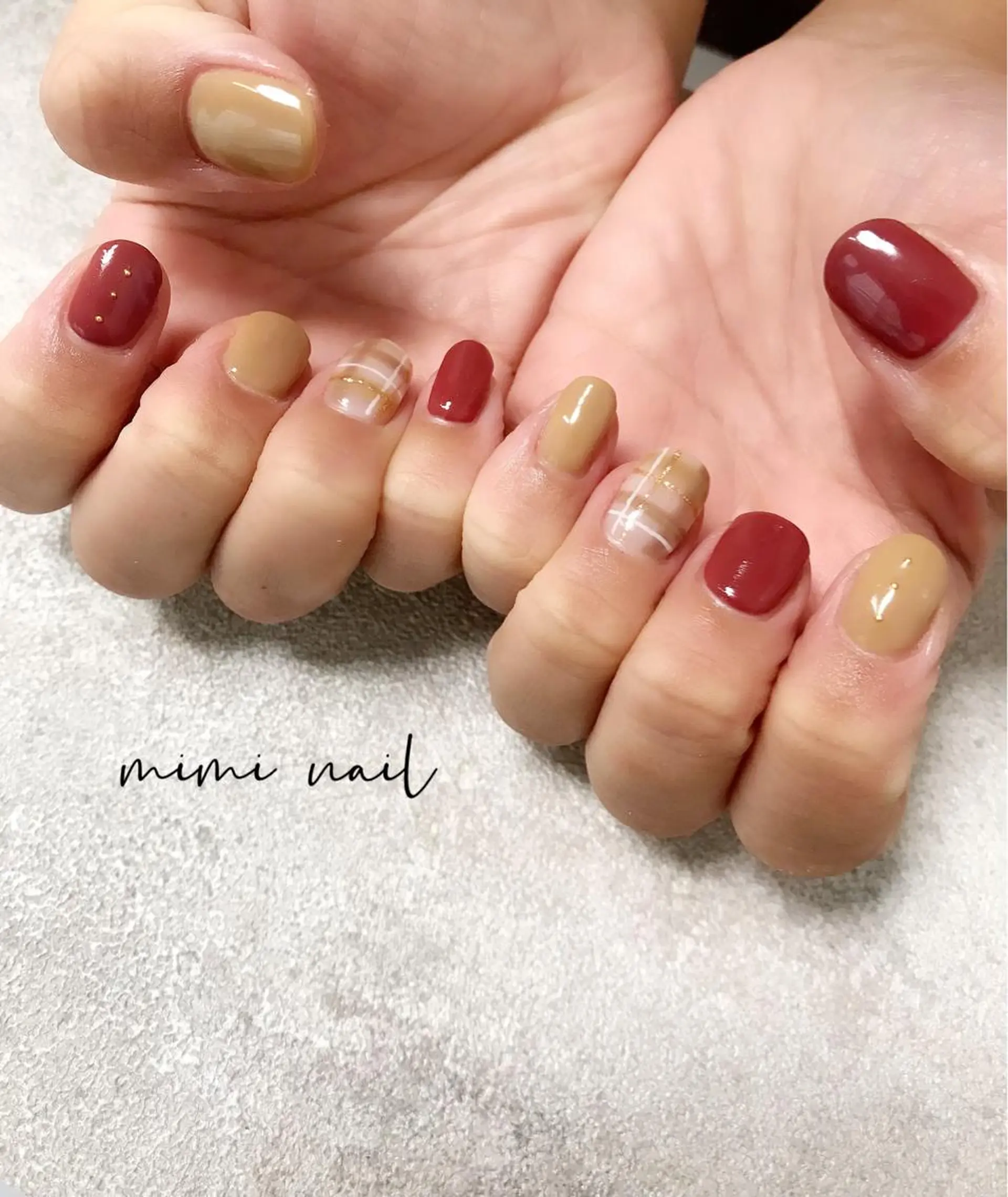 ネイル ハンドネイル mimi nailのネイルデザイン