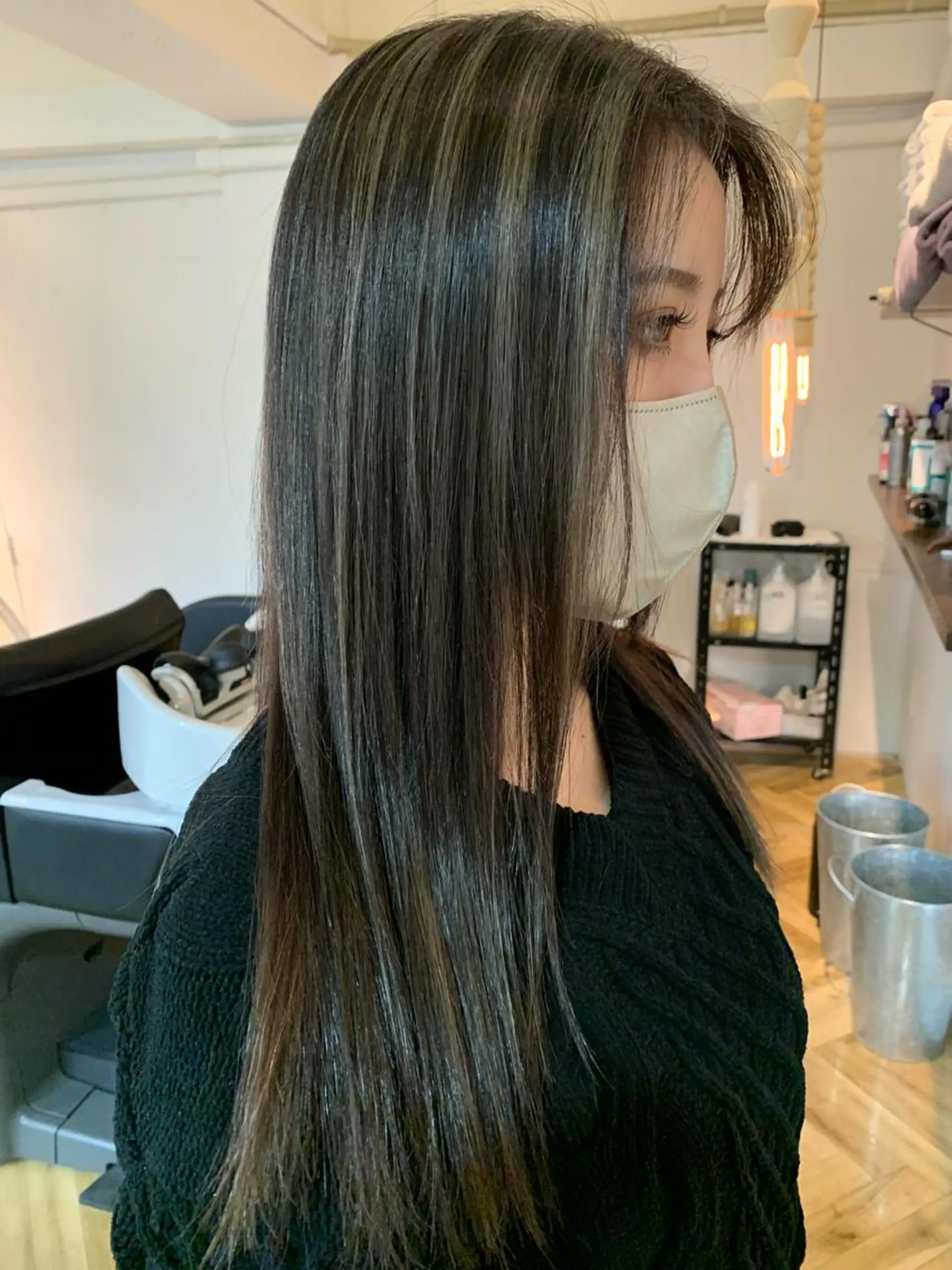 ロング カラー 船津武俊 フナツタケトシのヘアスタイル