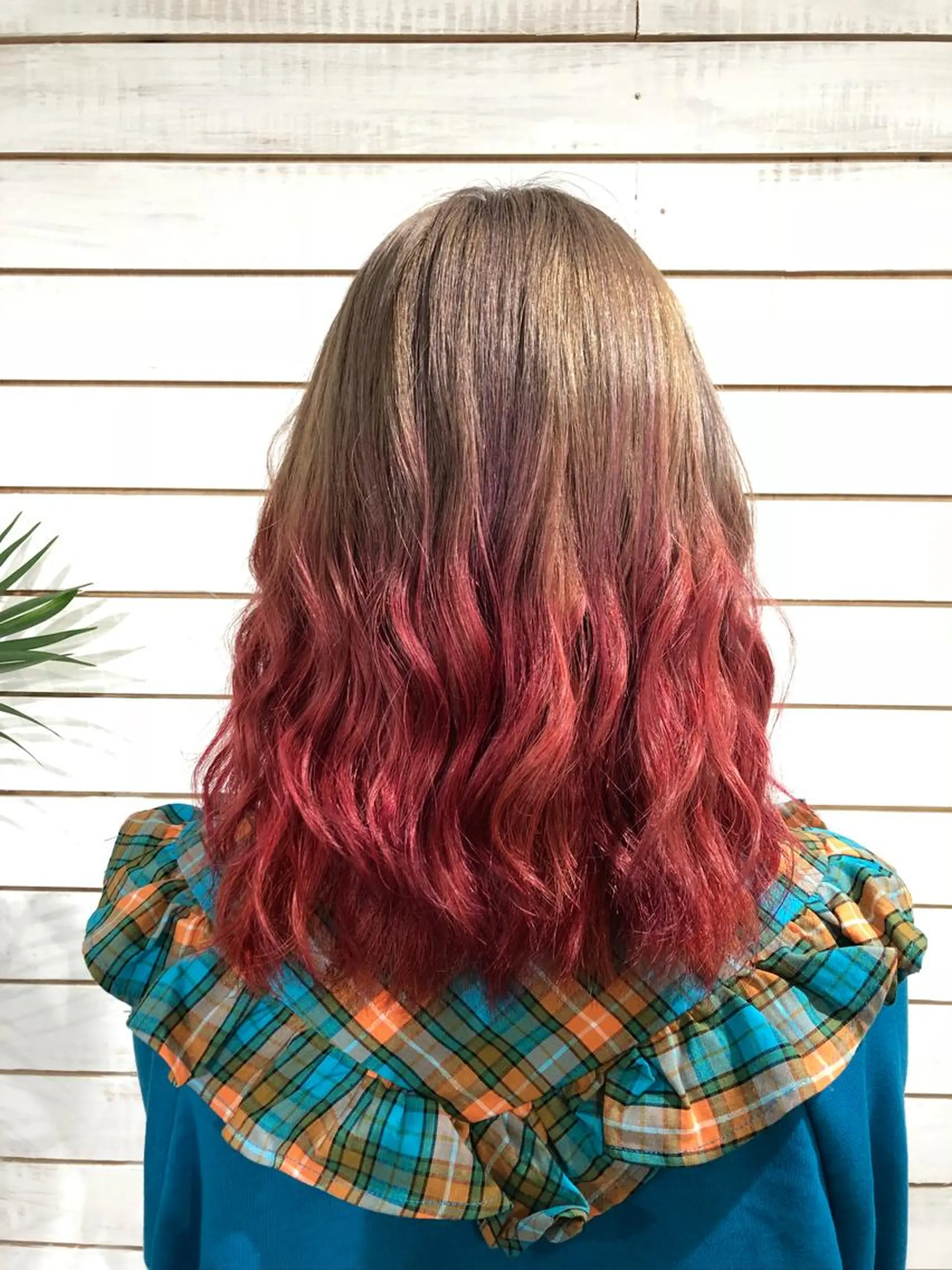 ミディアム ヘアカラー 🧡艶髪ちゅるん髪 🫧🧡YUKI❄️のヘアスタイル