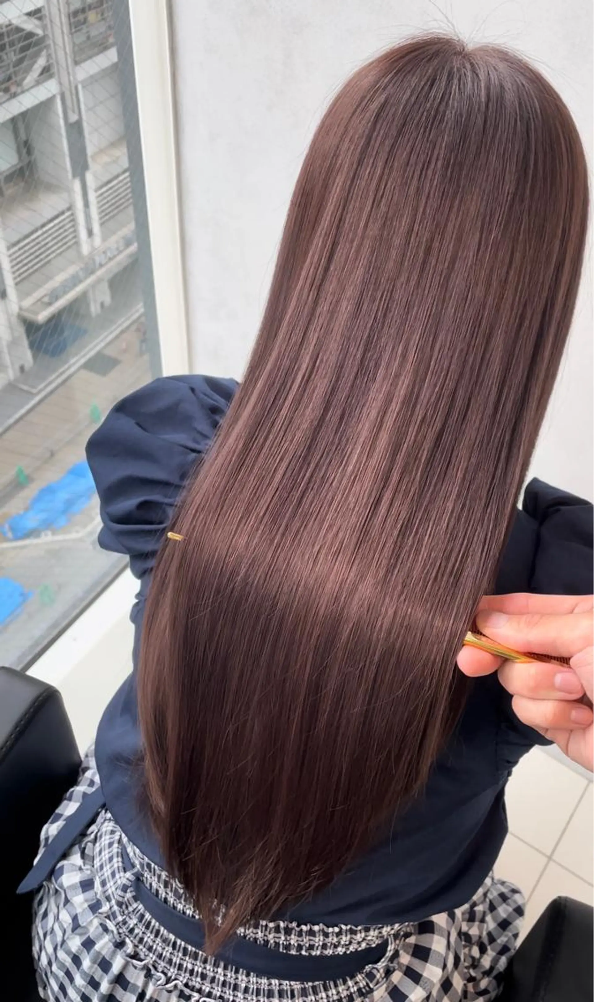 ロング カラー ケアカラー 髪質改善 ヘアカラー トリートメント ✨髪質改善✨美髪 矯正🫧小泉のヘアスタイル