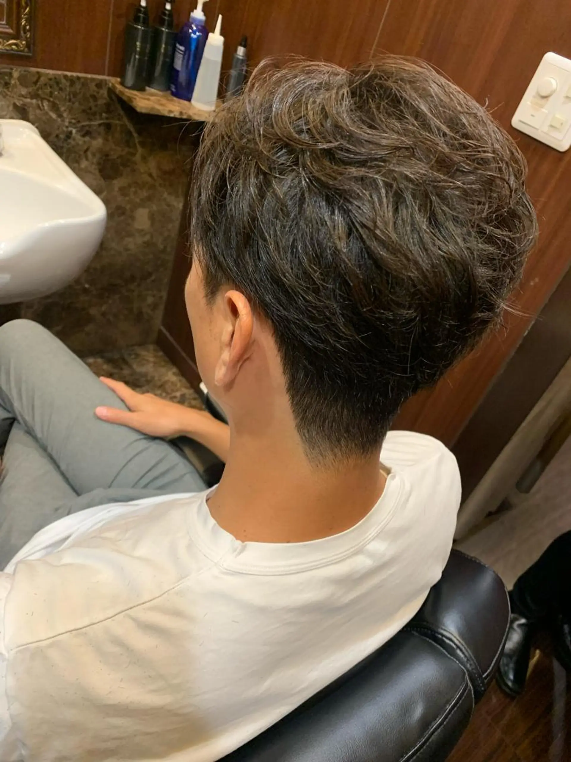 ショート メンズ 羽木 隆徒のヘアスタイル