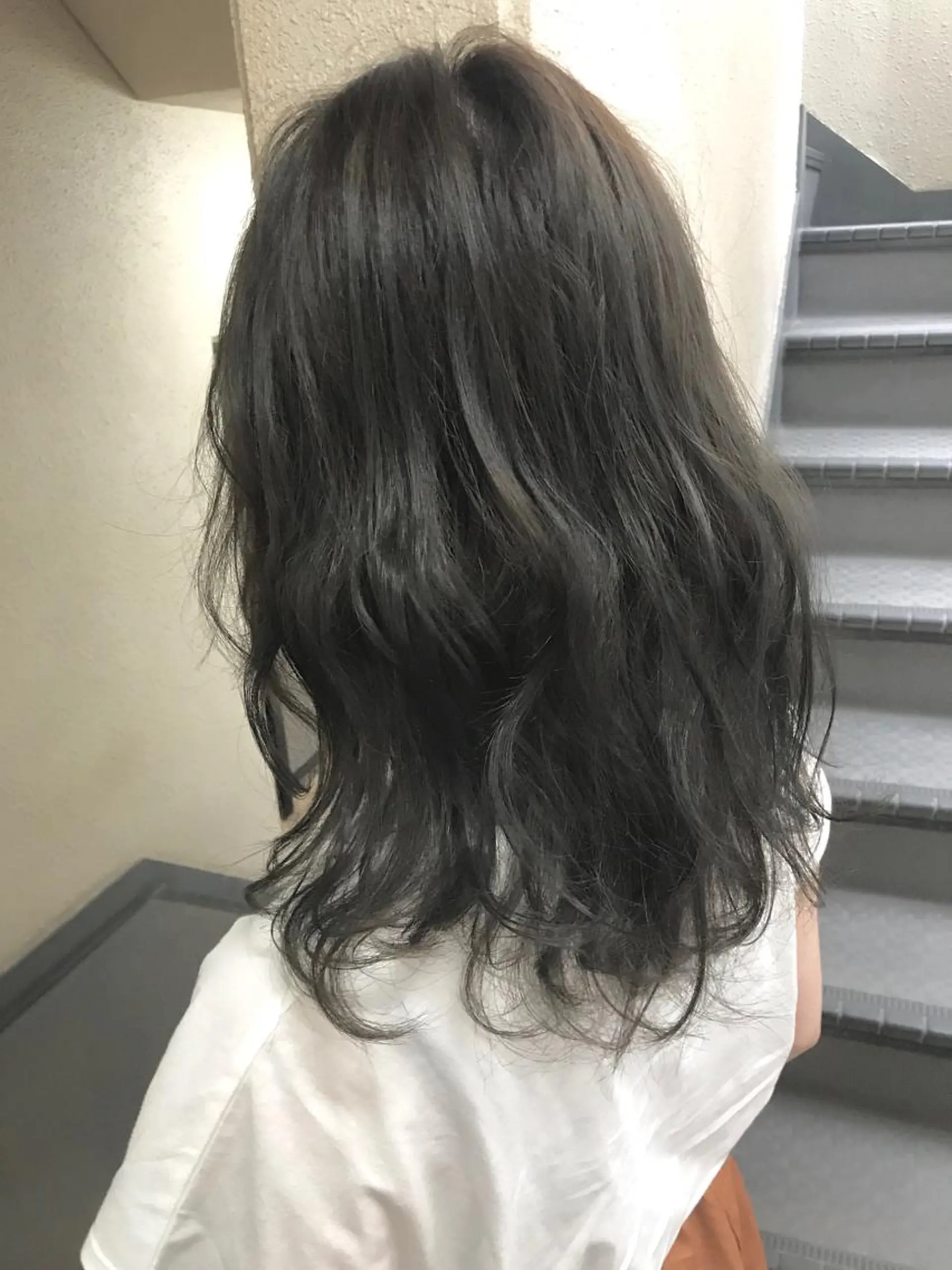 ミディアム カラー グレージュ カット ヘアカラー トリートメント 💎髪質改善💎 デザイナーshinのヘアスタイル