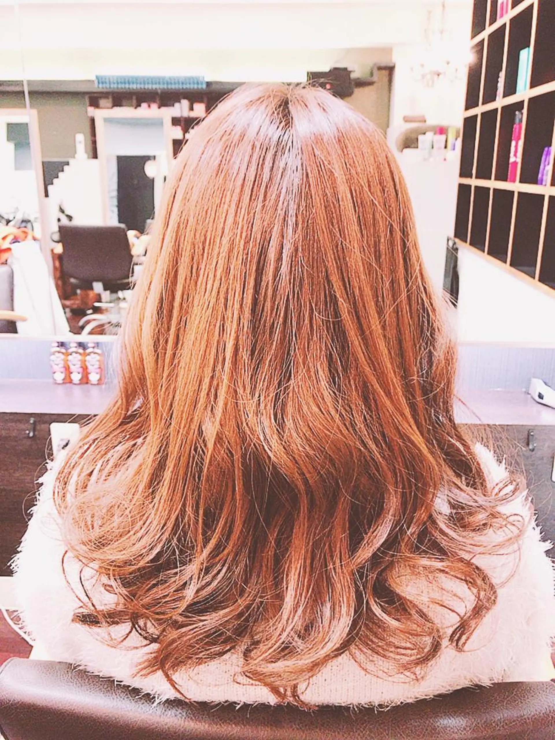 ミディアム セミロング 前之園 ひかるのヘアスタイル