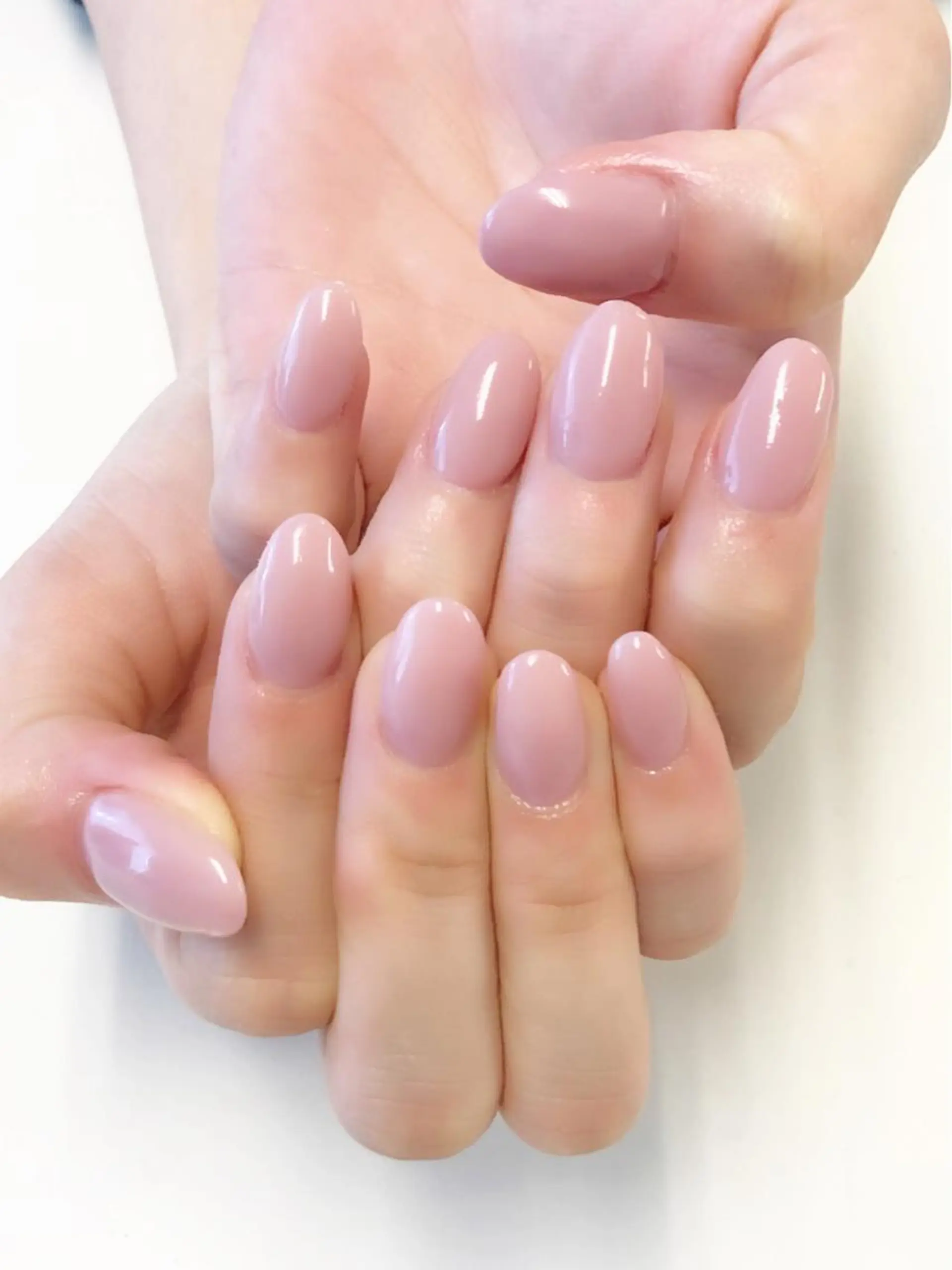 ネイル ワンカラーネイル スカルプネイル 春ネイル KIREIE NAILSのネイルデザイン