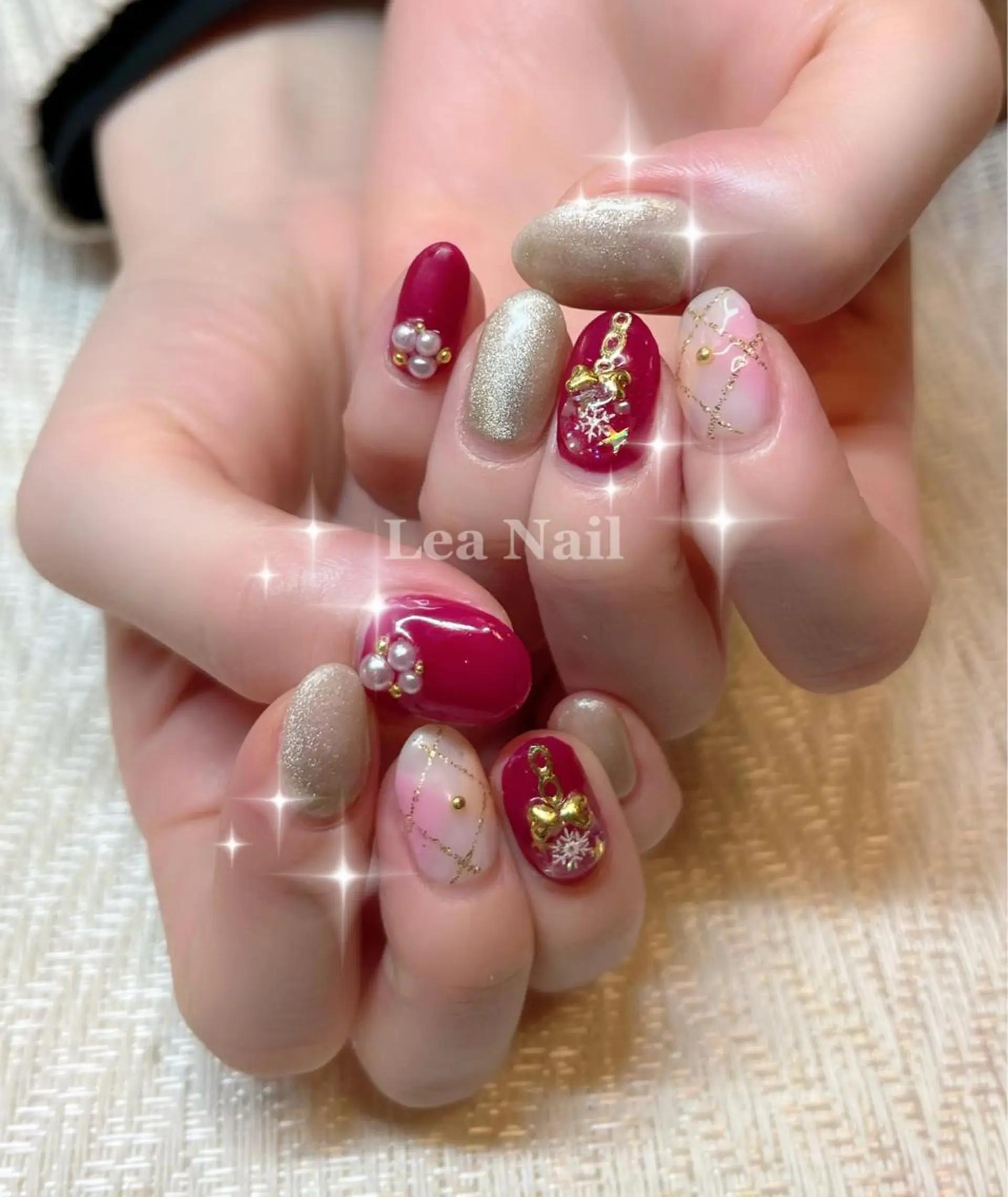 ネイル クリアネイル Lea Nailのネイルデザイン