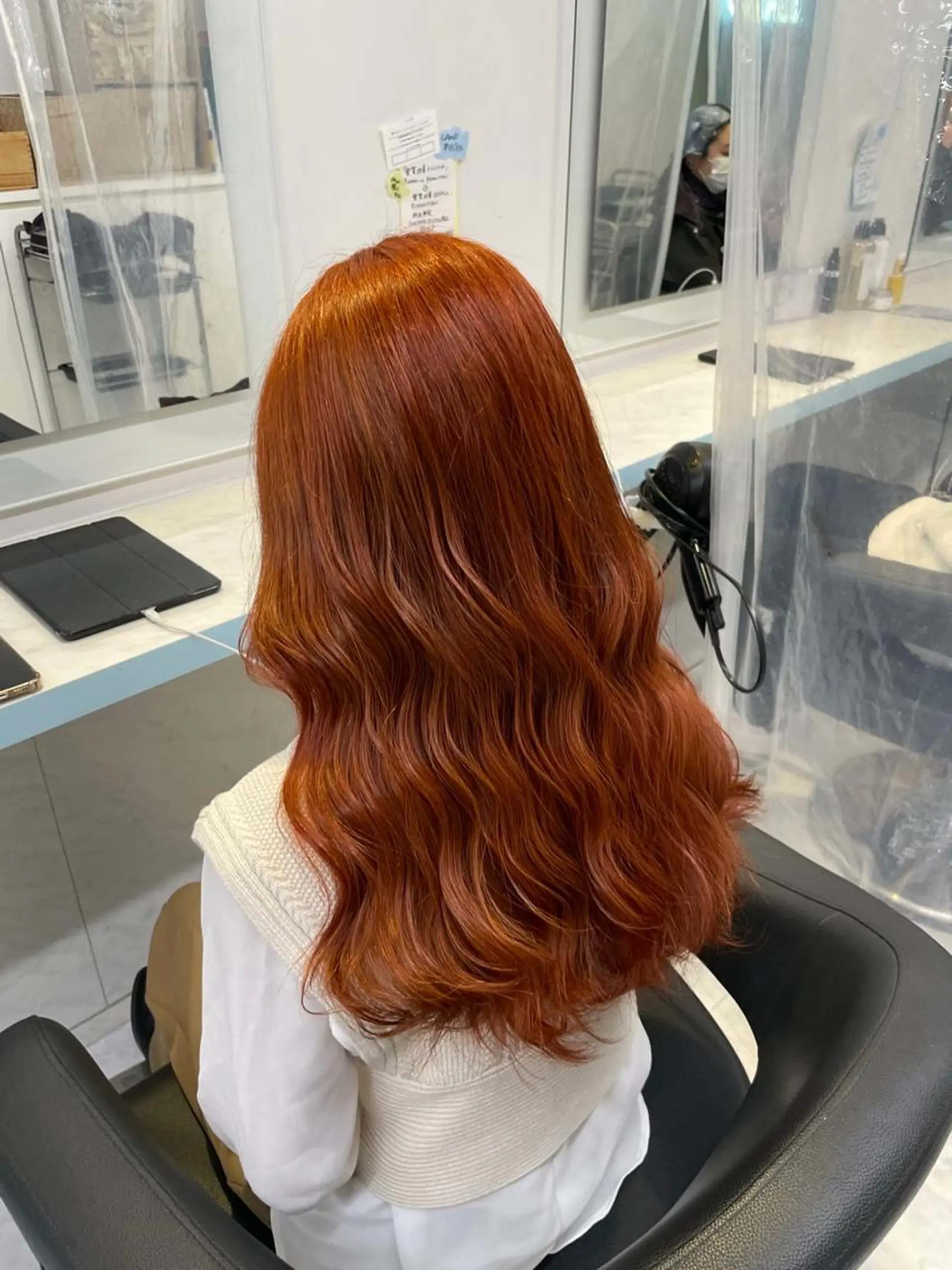 セミロング カラー ヘアカラー トリートメント ヘッドスパ ヘアセット 🎨透明感モテカラー DAIKI🎨のヘアスタイル