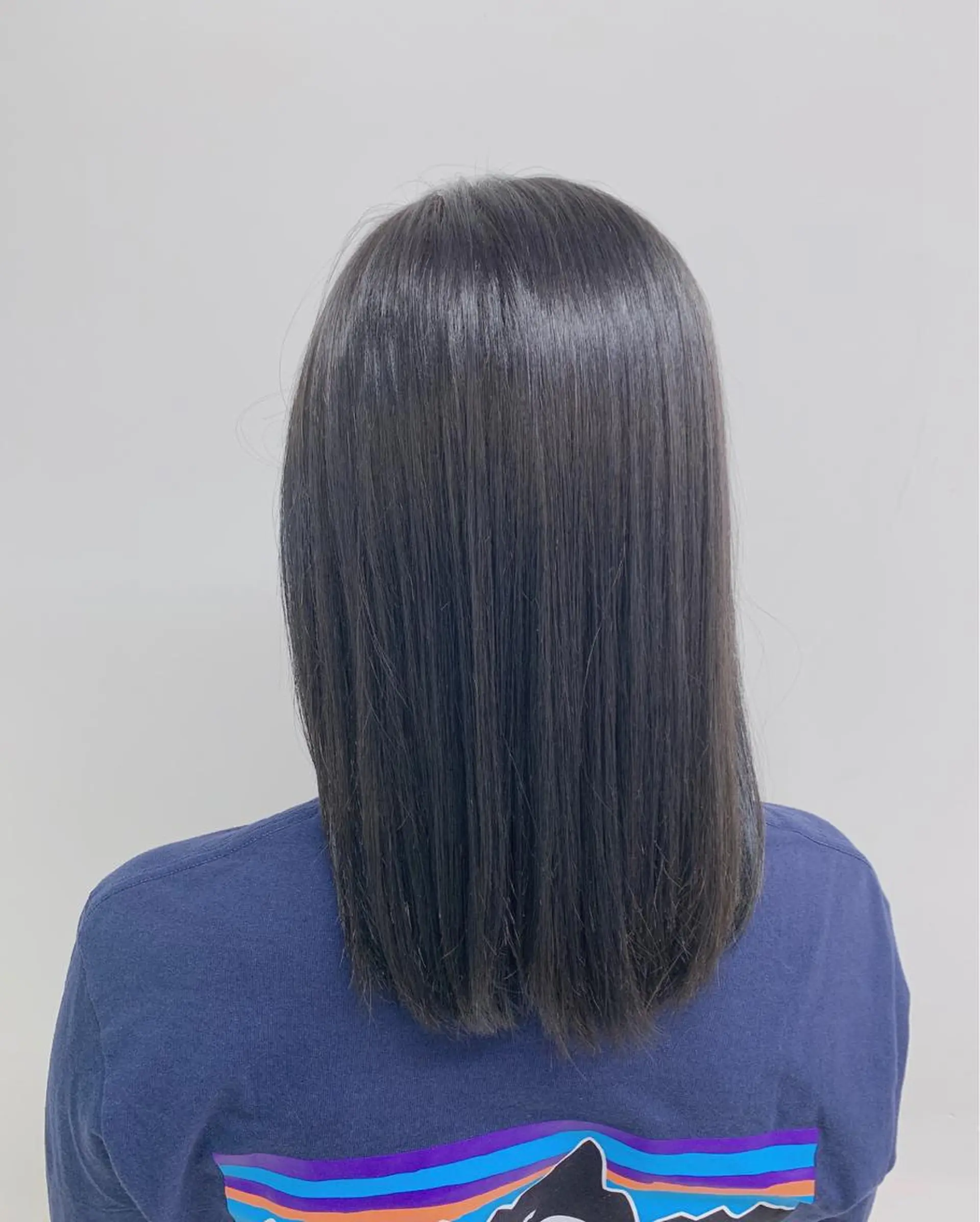 ミディアム カラー ヘアカラー トリートメント ヘアセット ⛄️冬の透明感 カラー⛄️大西のヘアスタイル