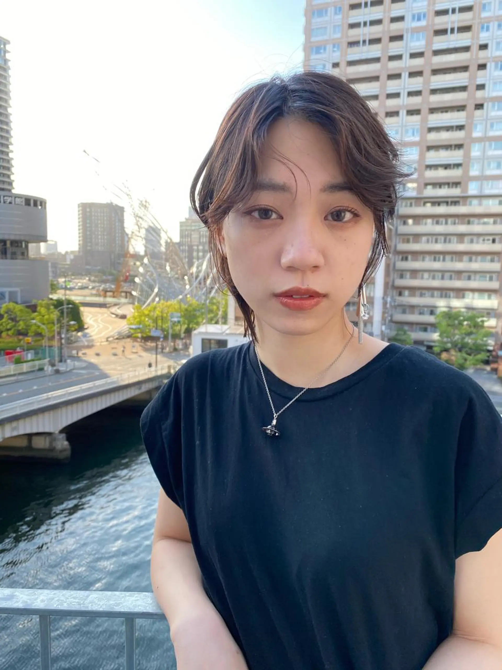 ミディアム ウルフカット カット ヘアカラー トリートメント 似合わせカット レイヤー/ボブのヘアスタイル