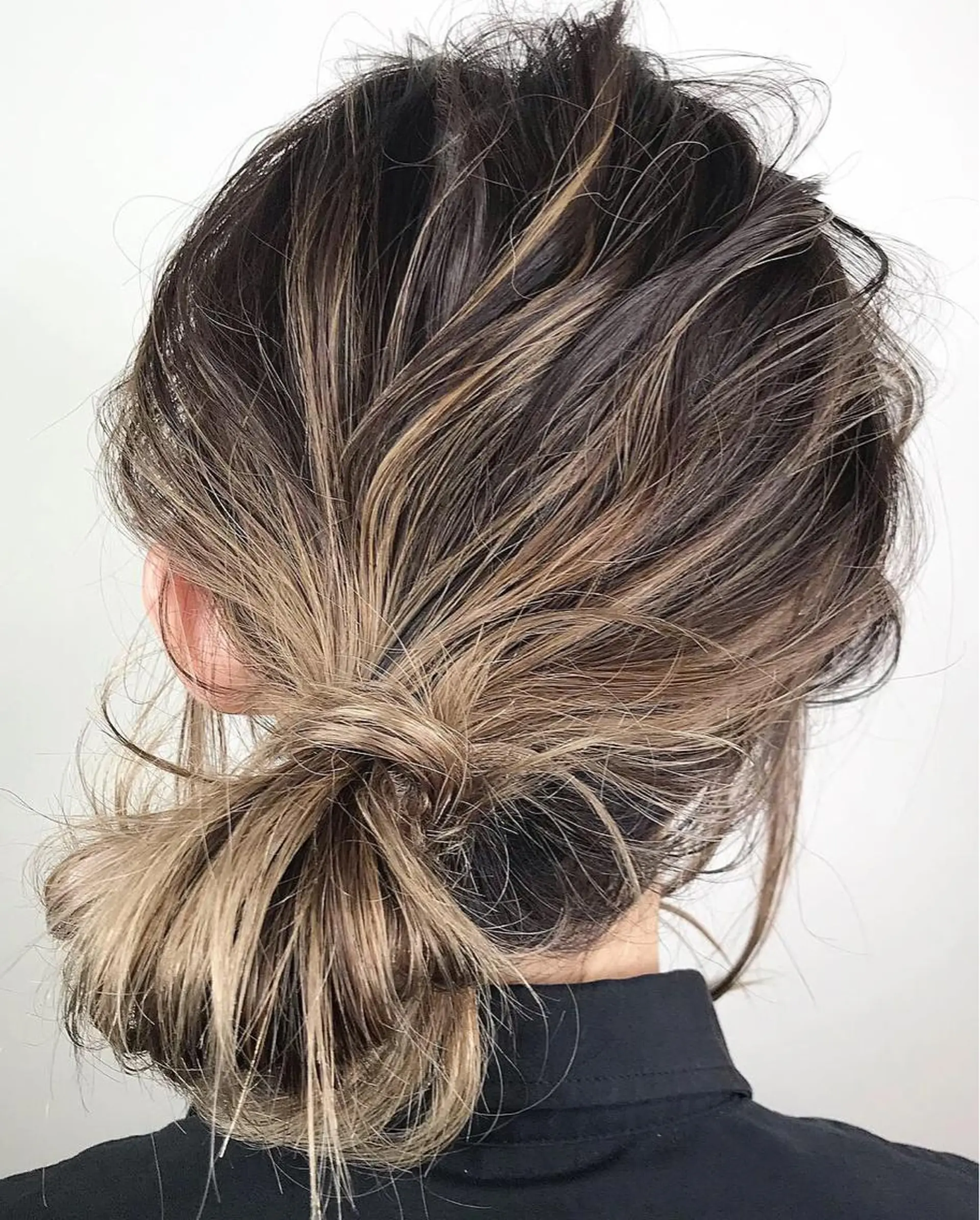 セミロング カラー ヘアアレンジ カット ヘアカラー トリートメント Lien 深井店のヘアスタイル