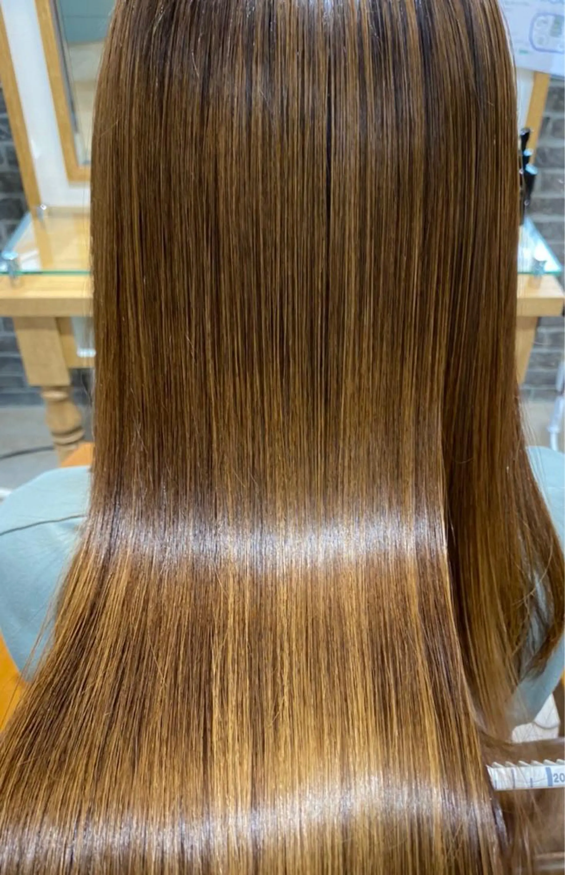 ロング 🍀失敗しない 縮毛矯正熊谷竜馬🍀のヘアスタイル