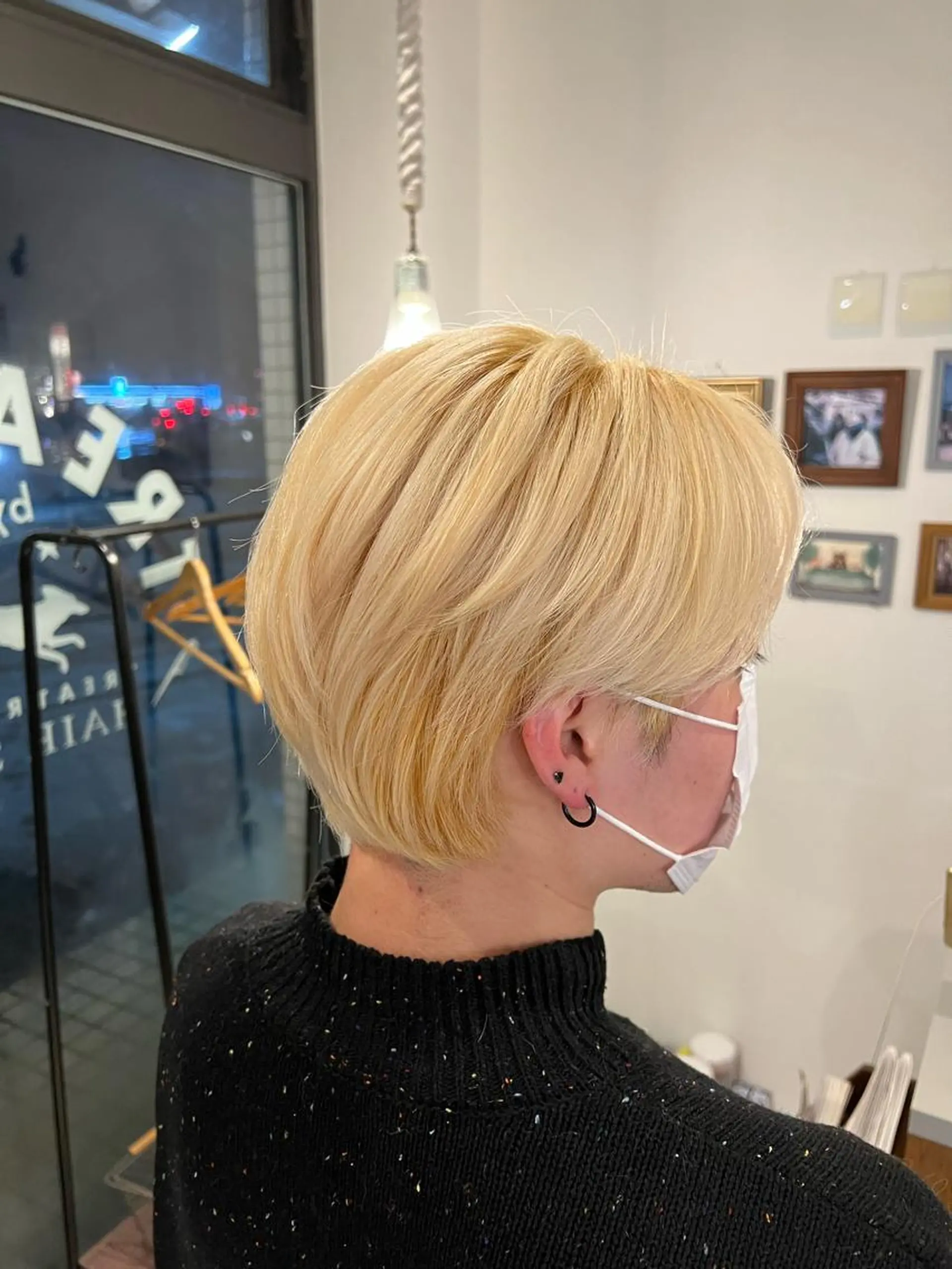 ショート カラー メンズ メンズブリーチ ブリーチ 抜きっぱなしブロンド 松永 真弥のヘアスタイル