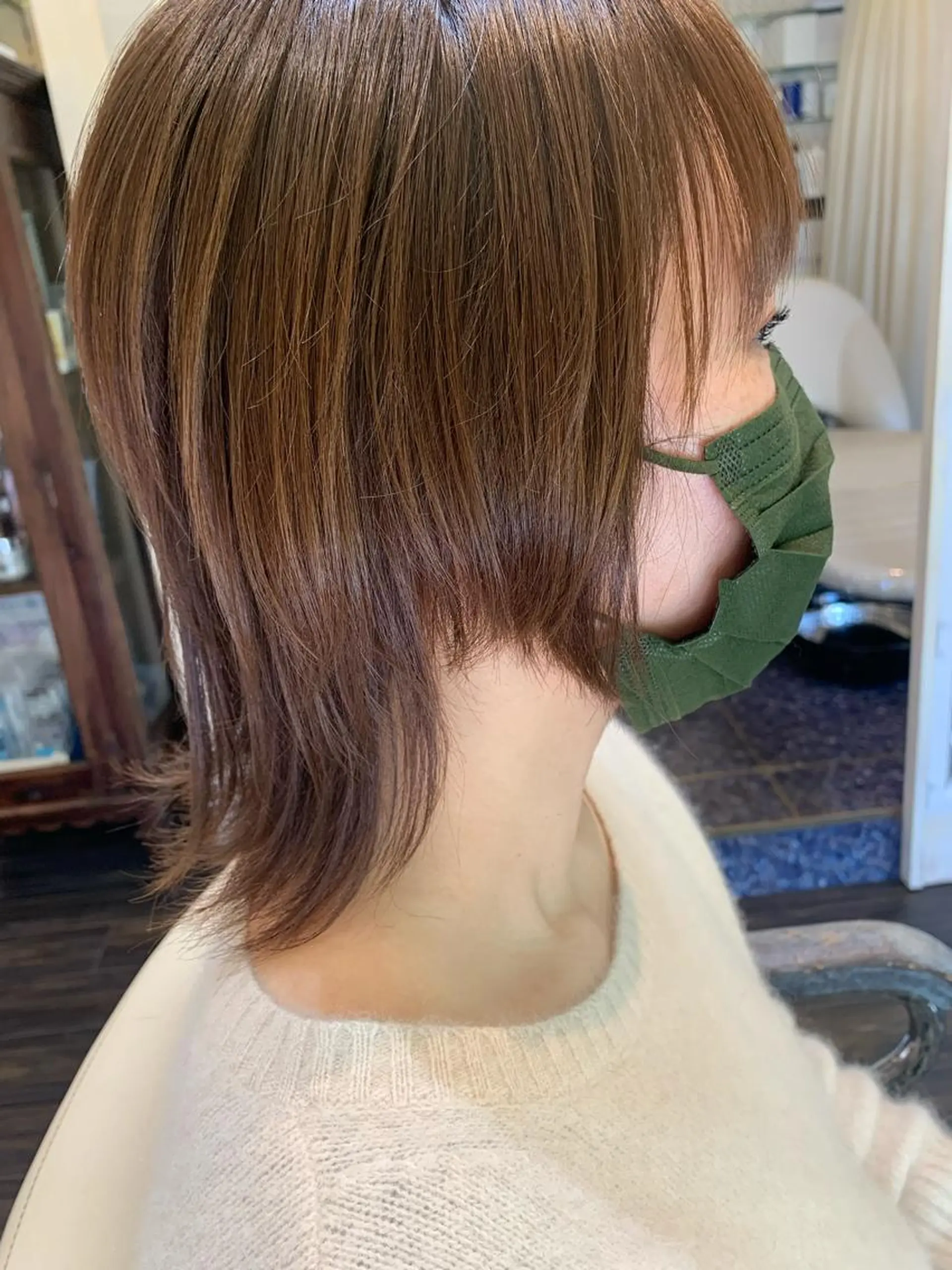 ミディアム カラー カット ヘアカラー トリートメント ヘアセット 🌸スタイリスト 山浦美恵のヘアスタイル