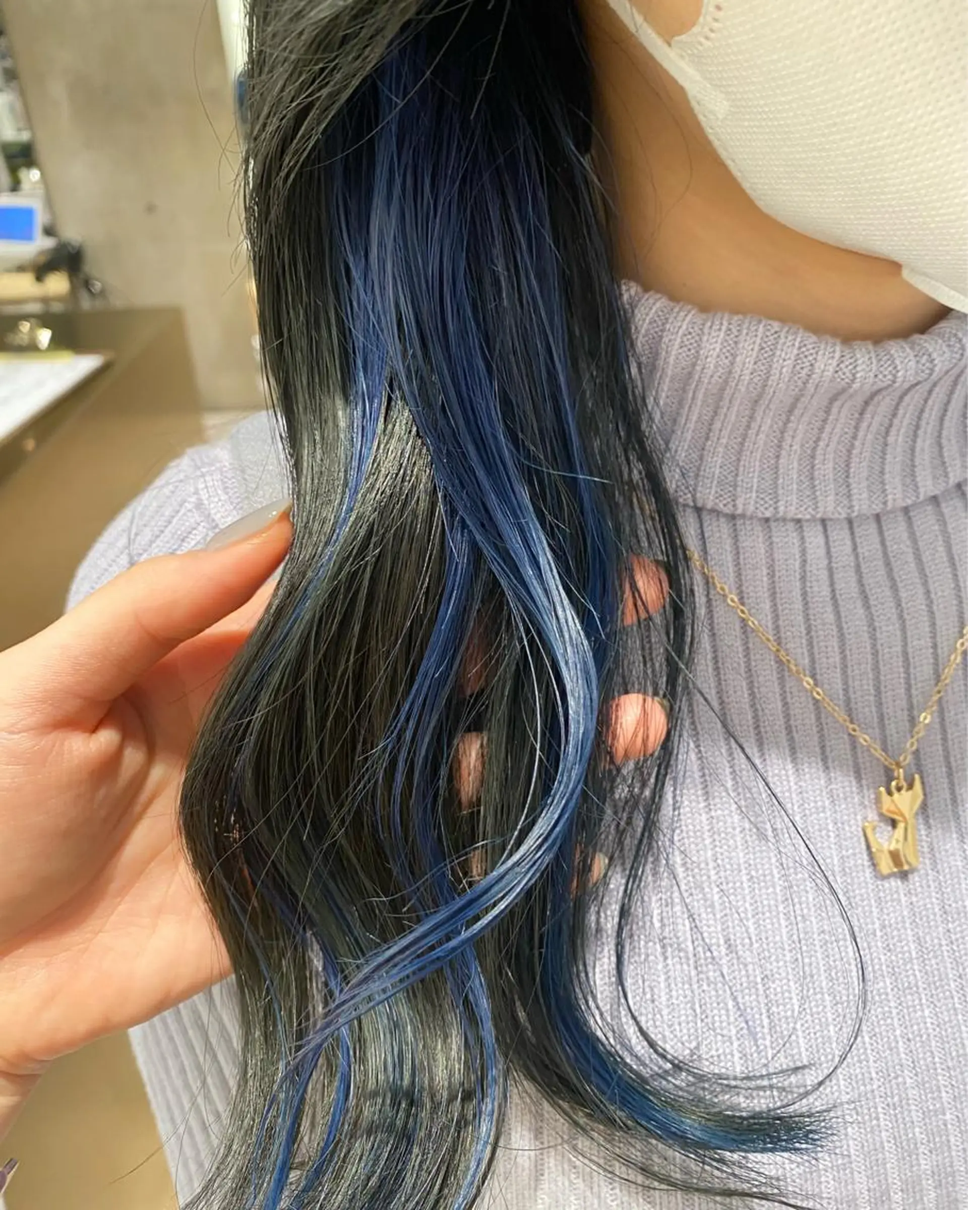 ロング カラー ヘアカラー mina🪐立川駅/ 無料ショートカットのヘアスタイル