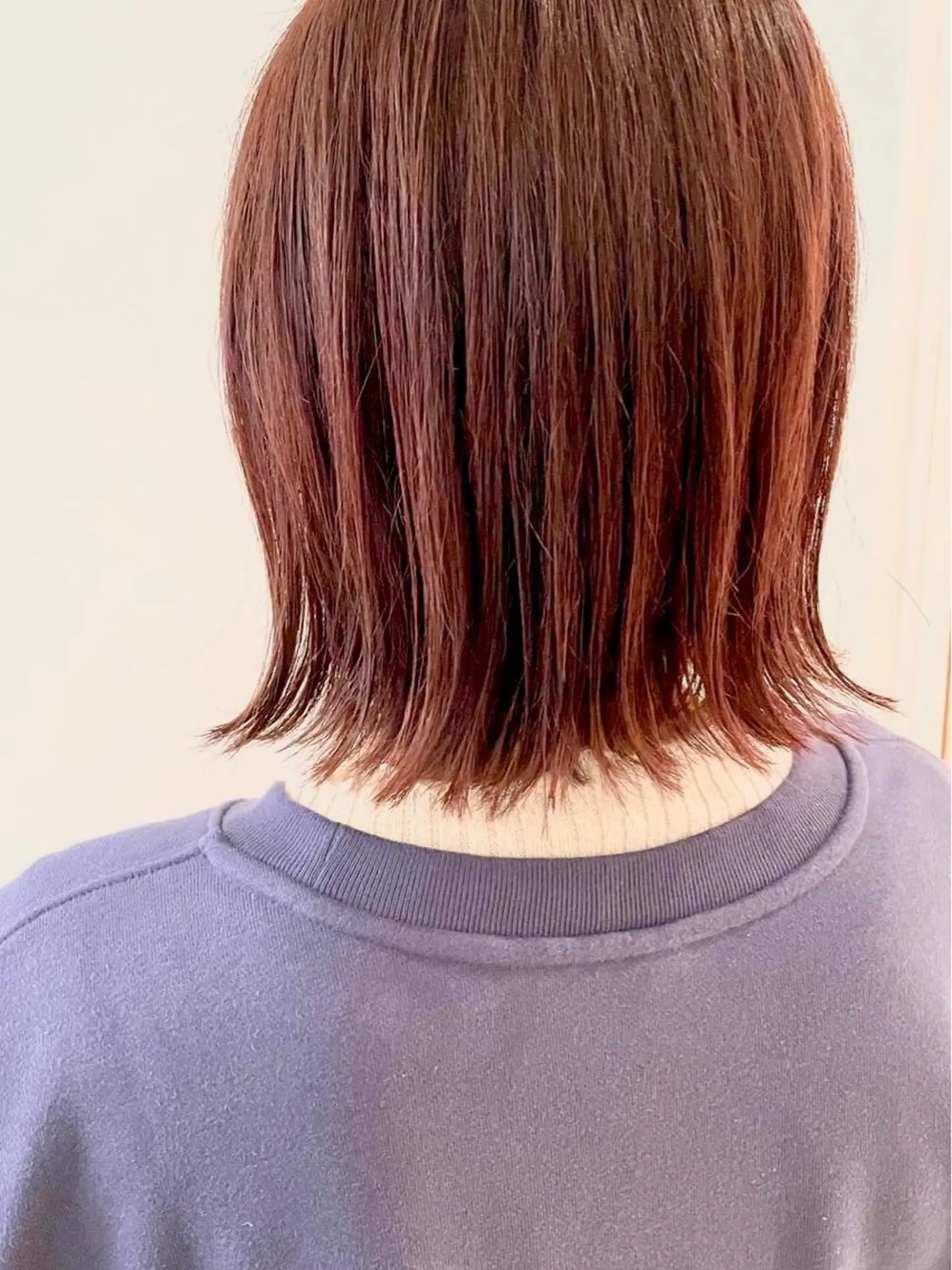 ミディアム ☀️コミヤマミユ☀️ /パーマ/ハイトーンのヘアスタイル