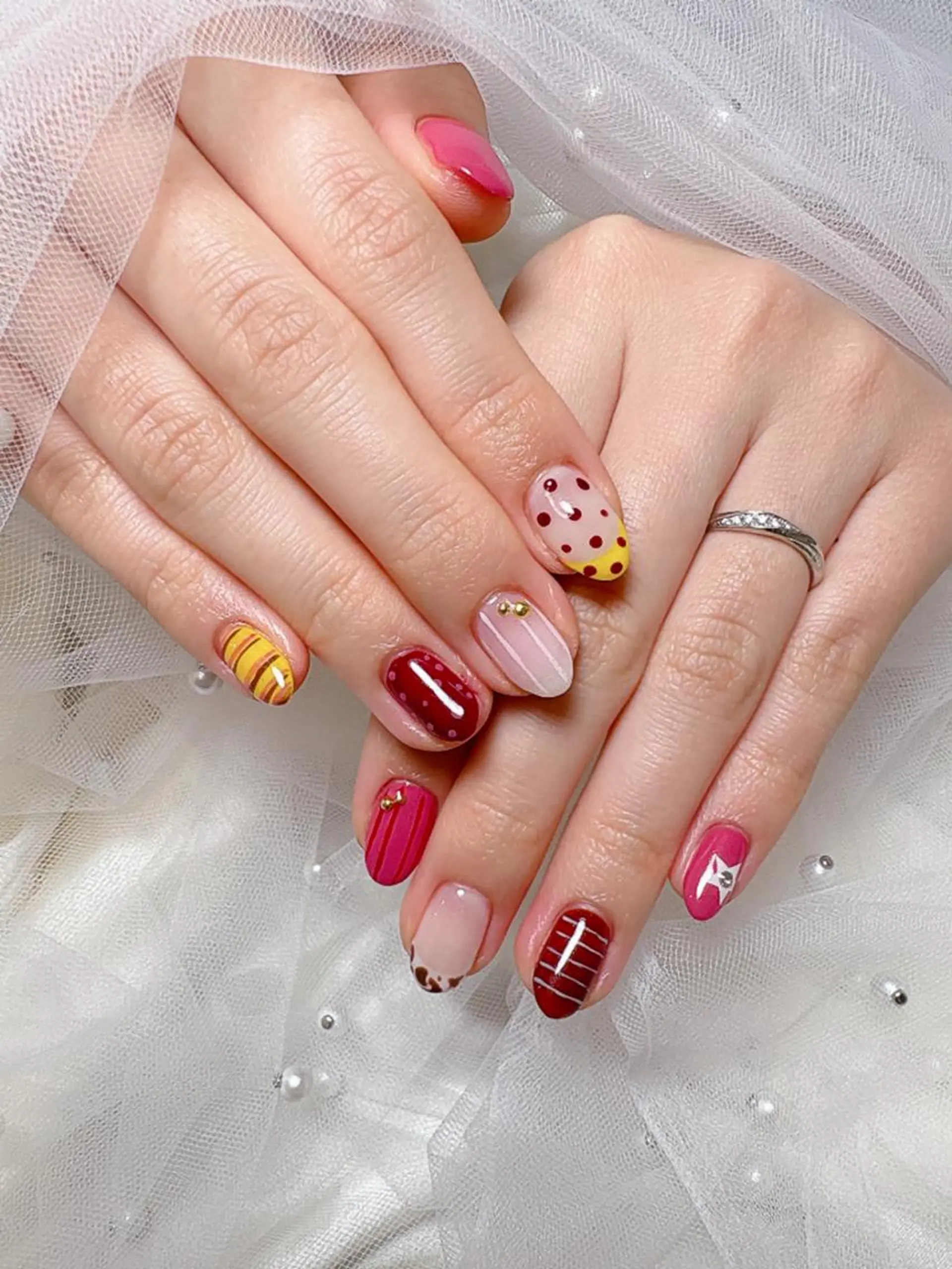 ネイル 🎀長さだし船橋🎀 ネイルサロンのネイルデザイン