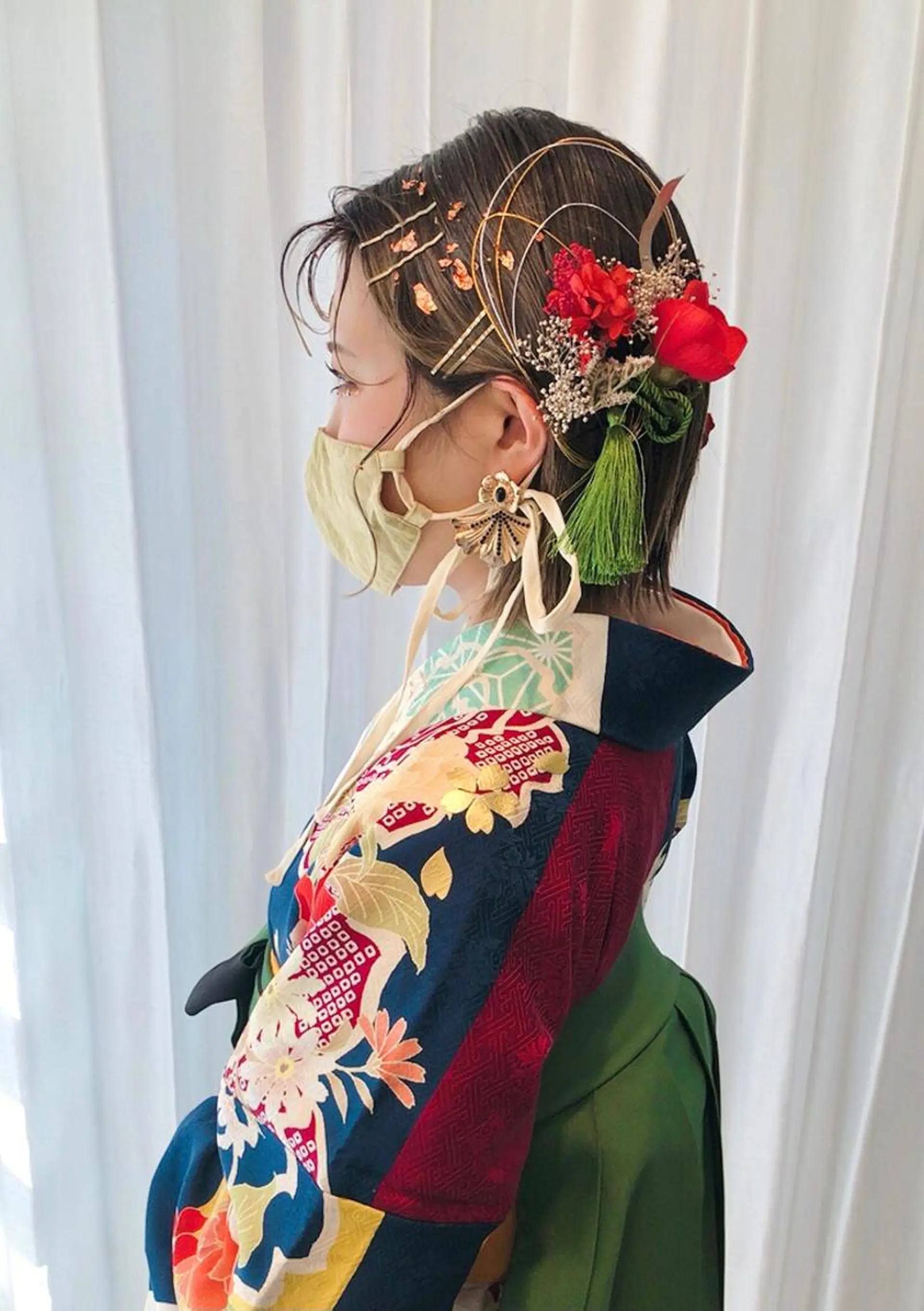 ヘアアレンジ ボブ ヘアセット 池田 みのりのヘアスタイル