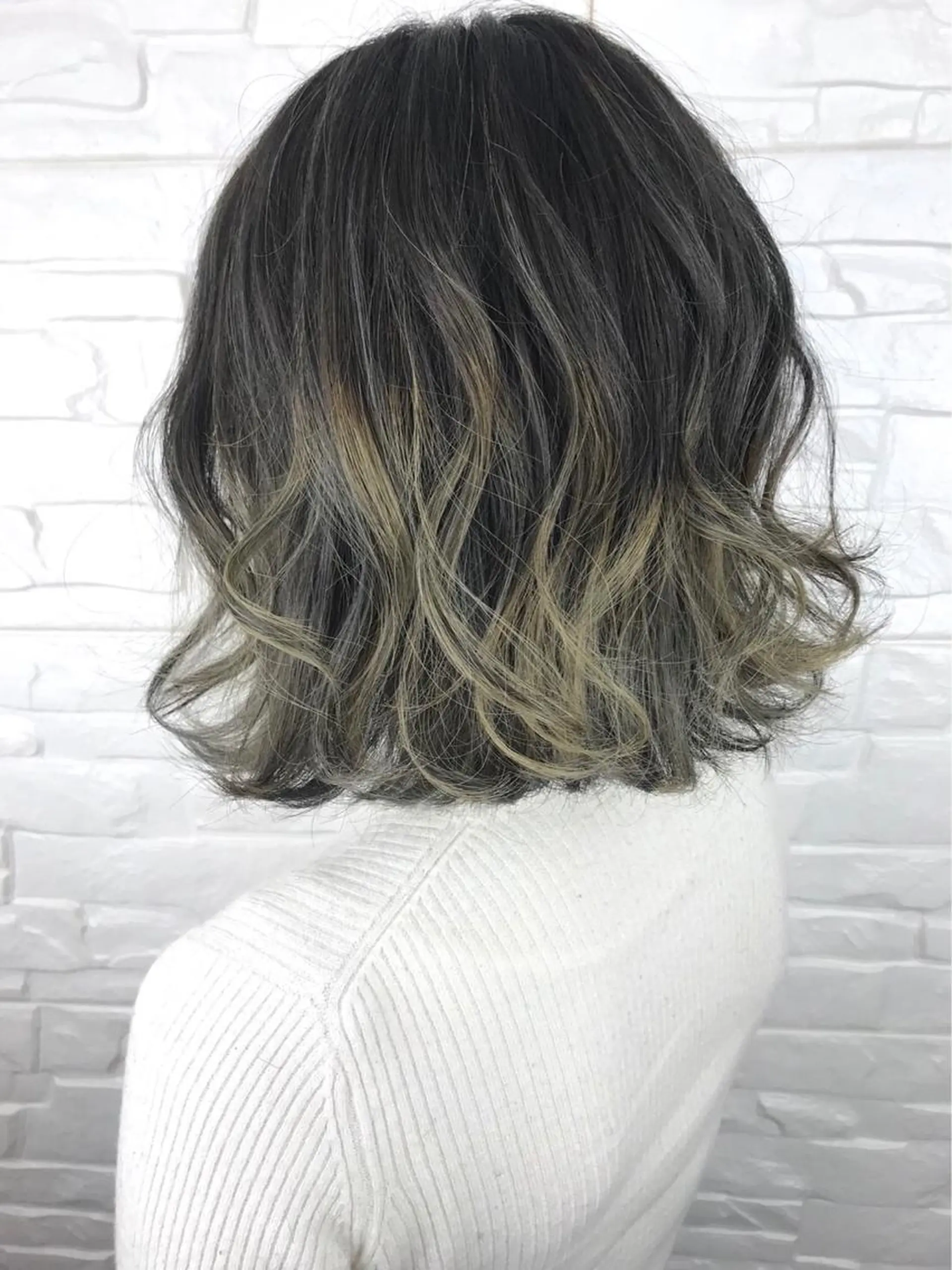 ミディアム カラー カット ヘアカラー トリートメント 🎊ルービック 京橋店💛のヘアスタイル