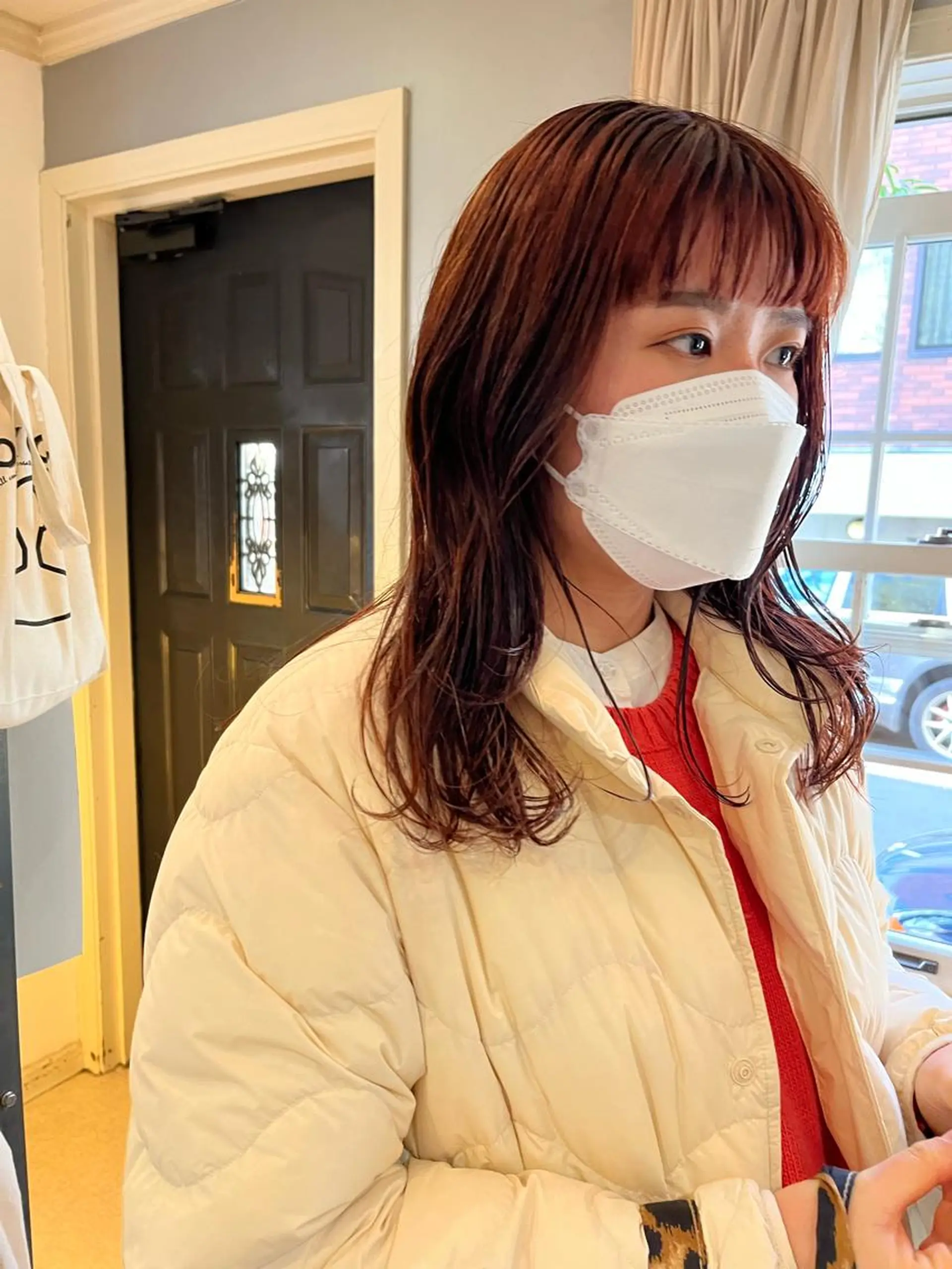 セミロング カラー eri kinjoのヘアスタイル