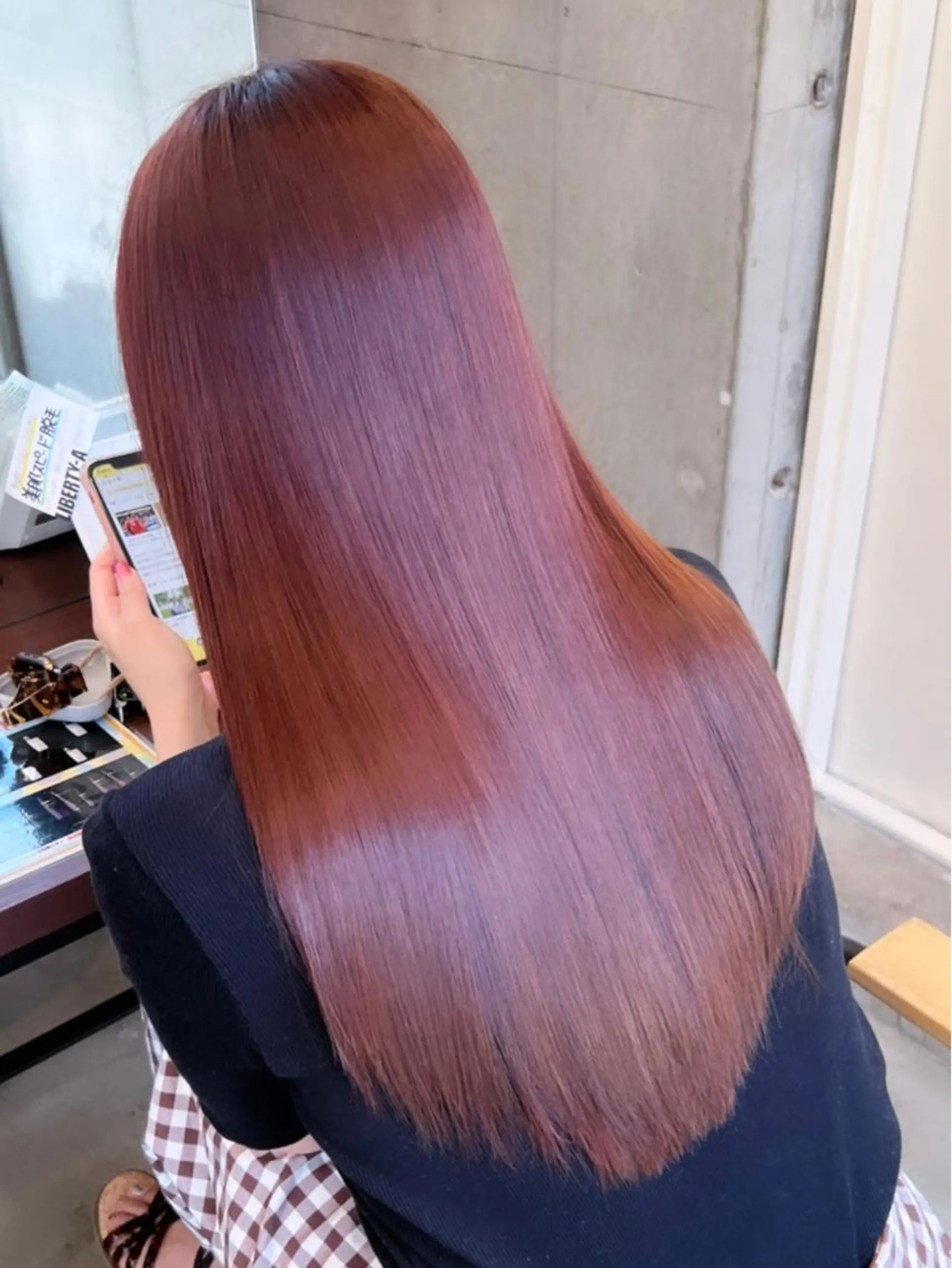 ロング カラー ✨縮毛矯正/髪質改善 錦糸町/松坂拓馬のヘアスタイル