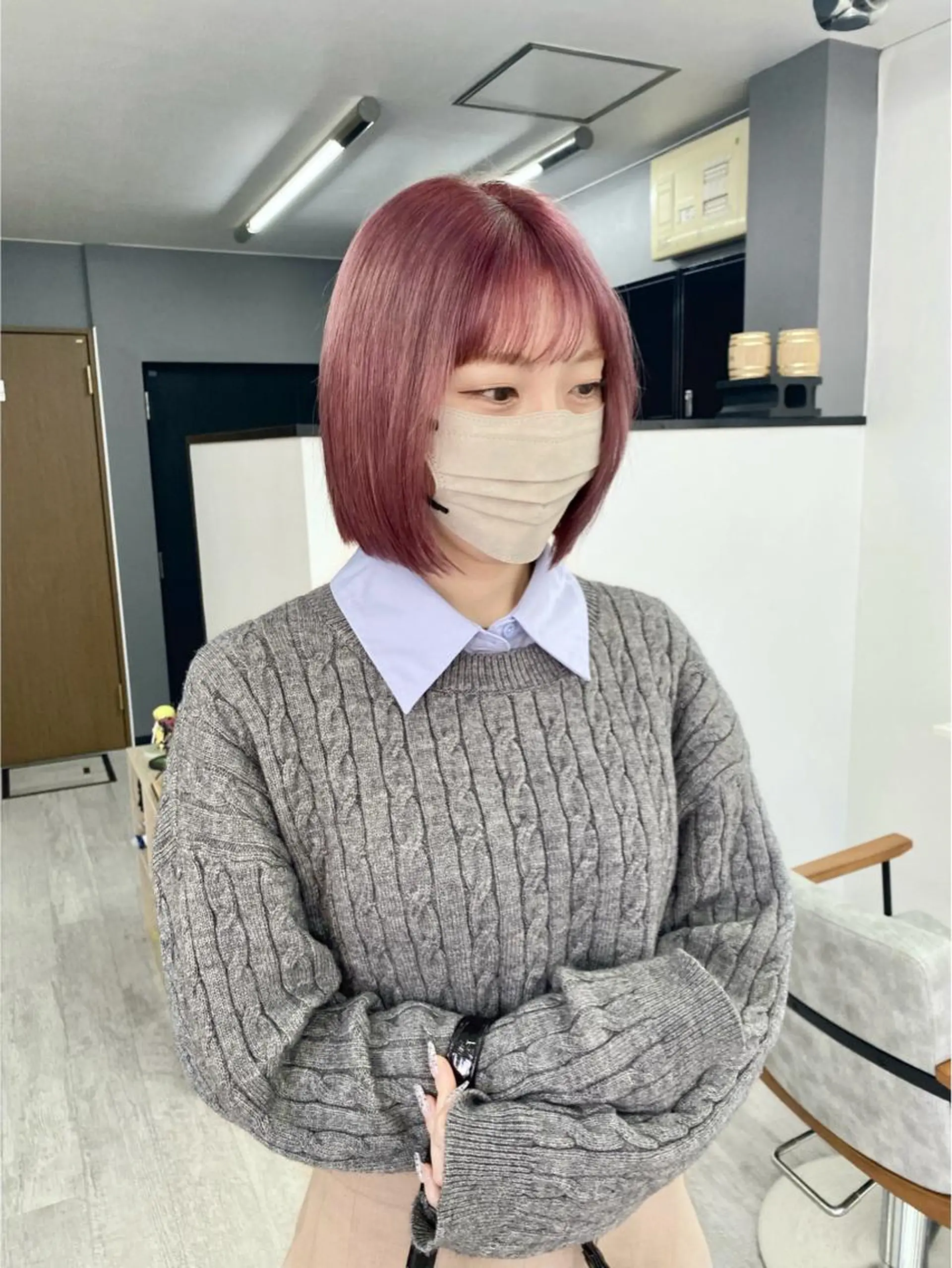 カラー ブリーチ 【BIBBIDI】 MIKIのヘアスタイル