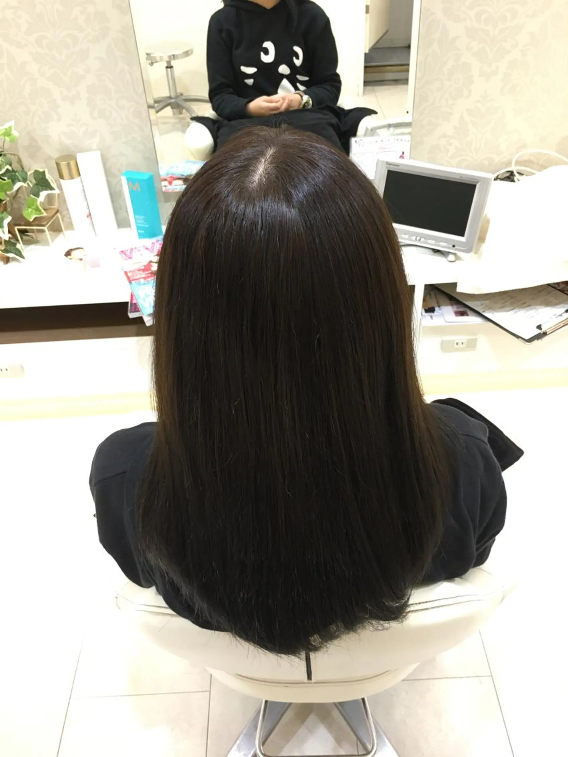 ロング カラー アッシュ ダークアッシュ 本間 隼人のヘアスタイル