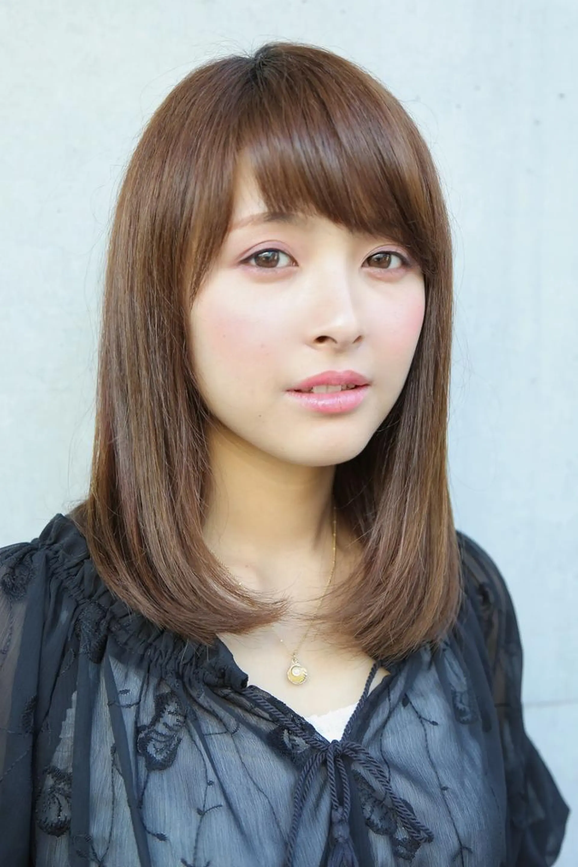 ロング カット トリートメント まつお かずねのヘアスタイル