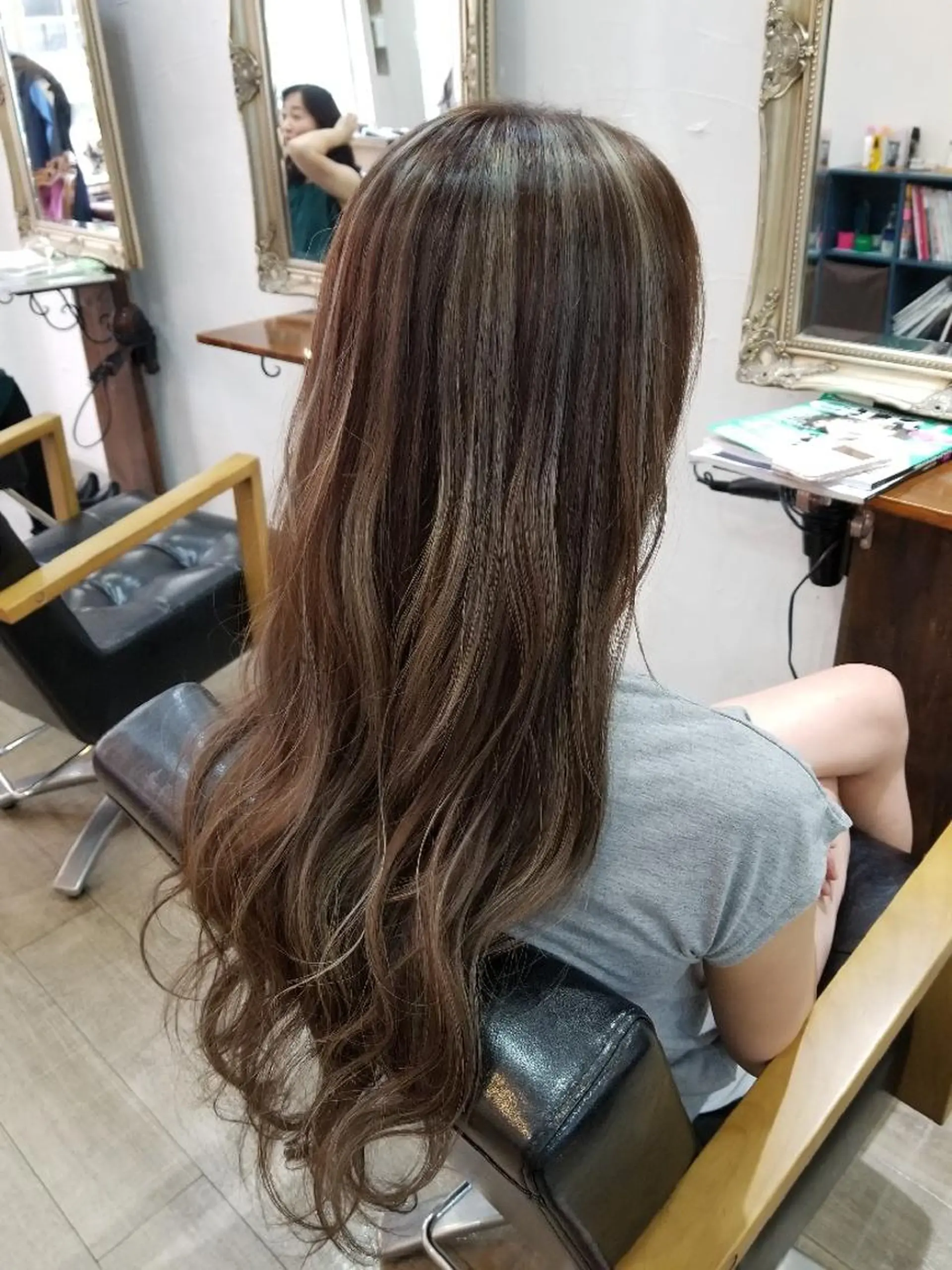 ロング カラー ヘアカラー bathair  所属・bathair 持田侑祐のヘアスタイル