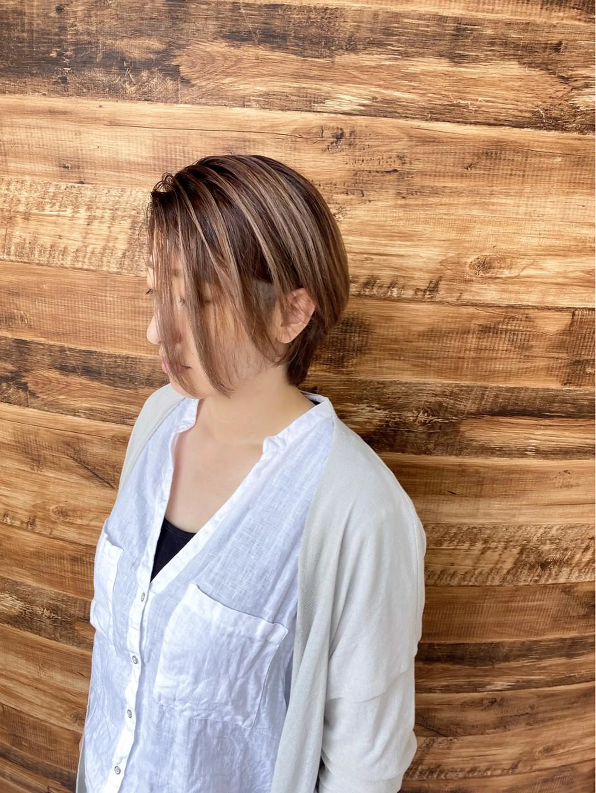 ショート トリートメント カット ヘアカラー トリートメント en Siena エンシエナのヘアスタイル