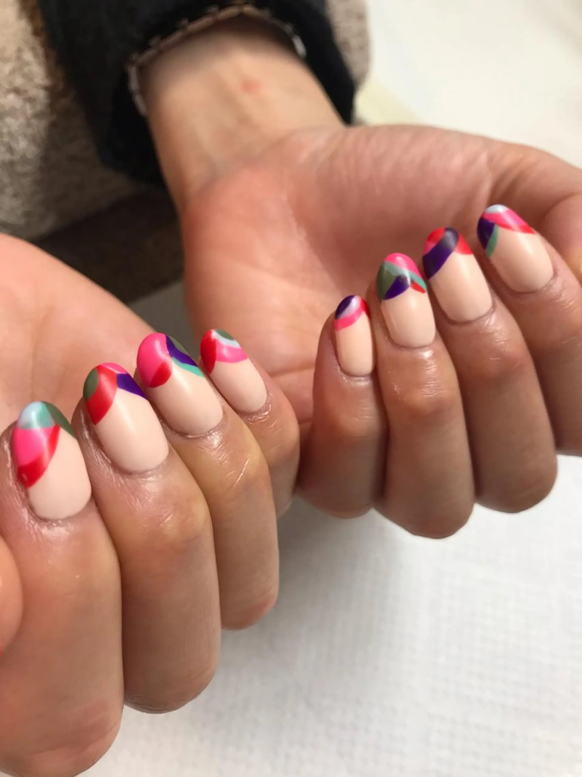 ネイル マットネイル nail salon ily 武蔵新城のネイルデザイン