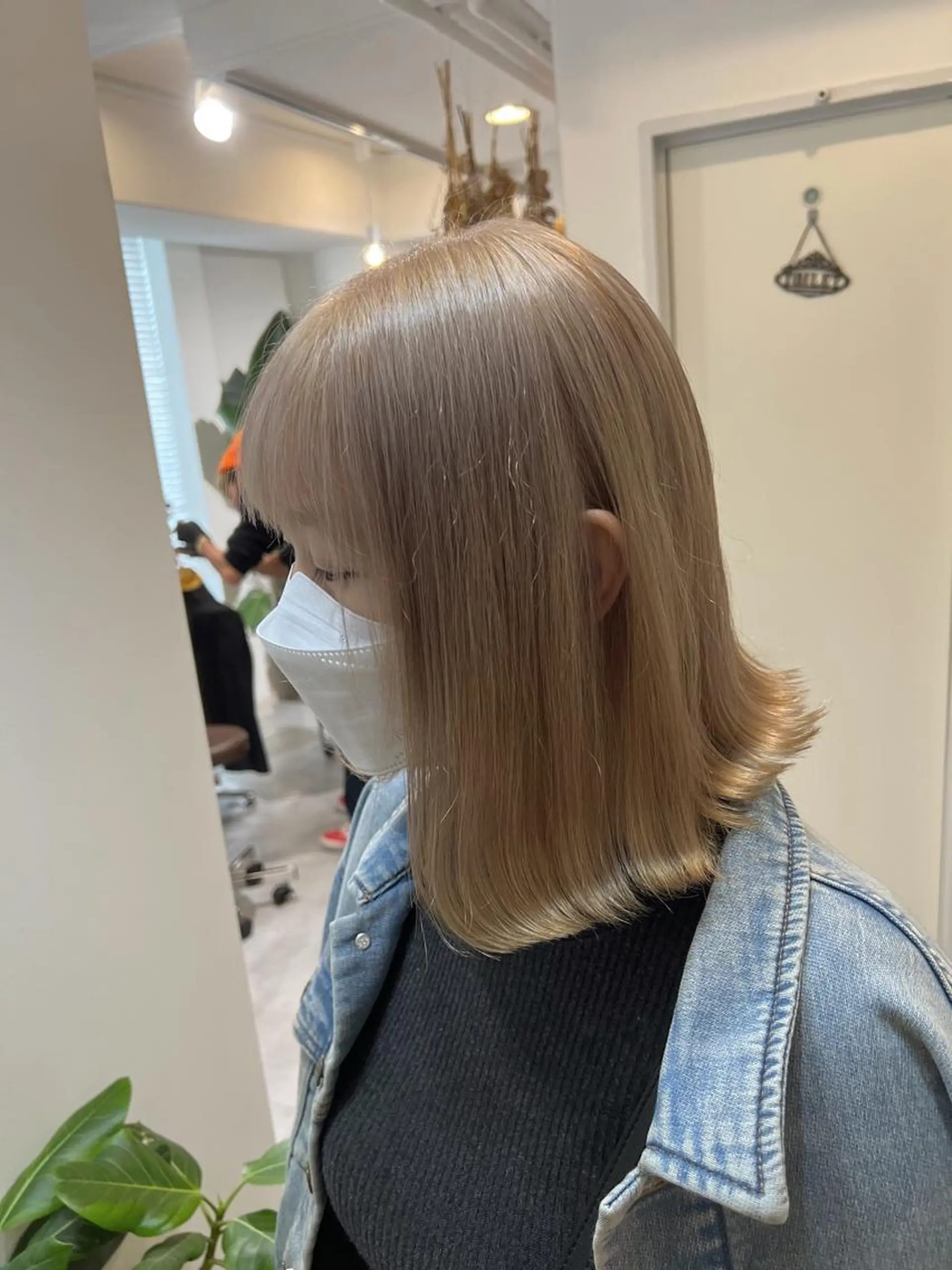 ショート 切りっぱなしボブ ボブ レイヤー×縮毛矯正 深見 拓のヘアスタイル