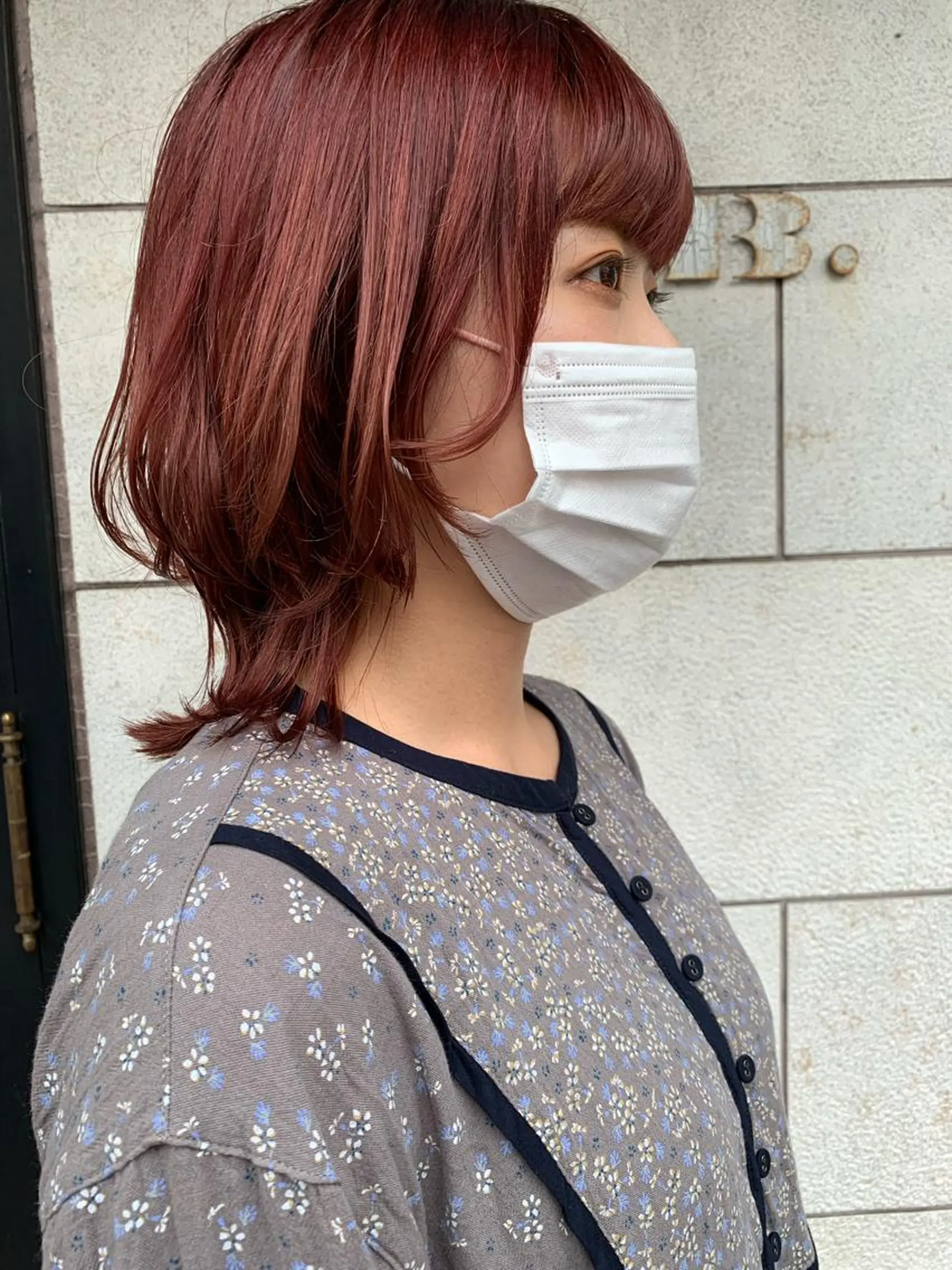 ショート カラー ピンクカラー ウルフカット hiro【沿線で叶う 似合わせhair】のヘアスタイル