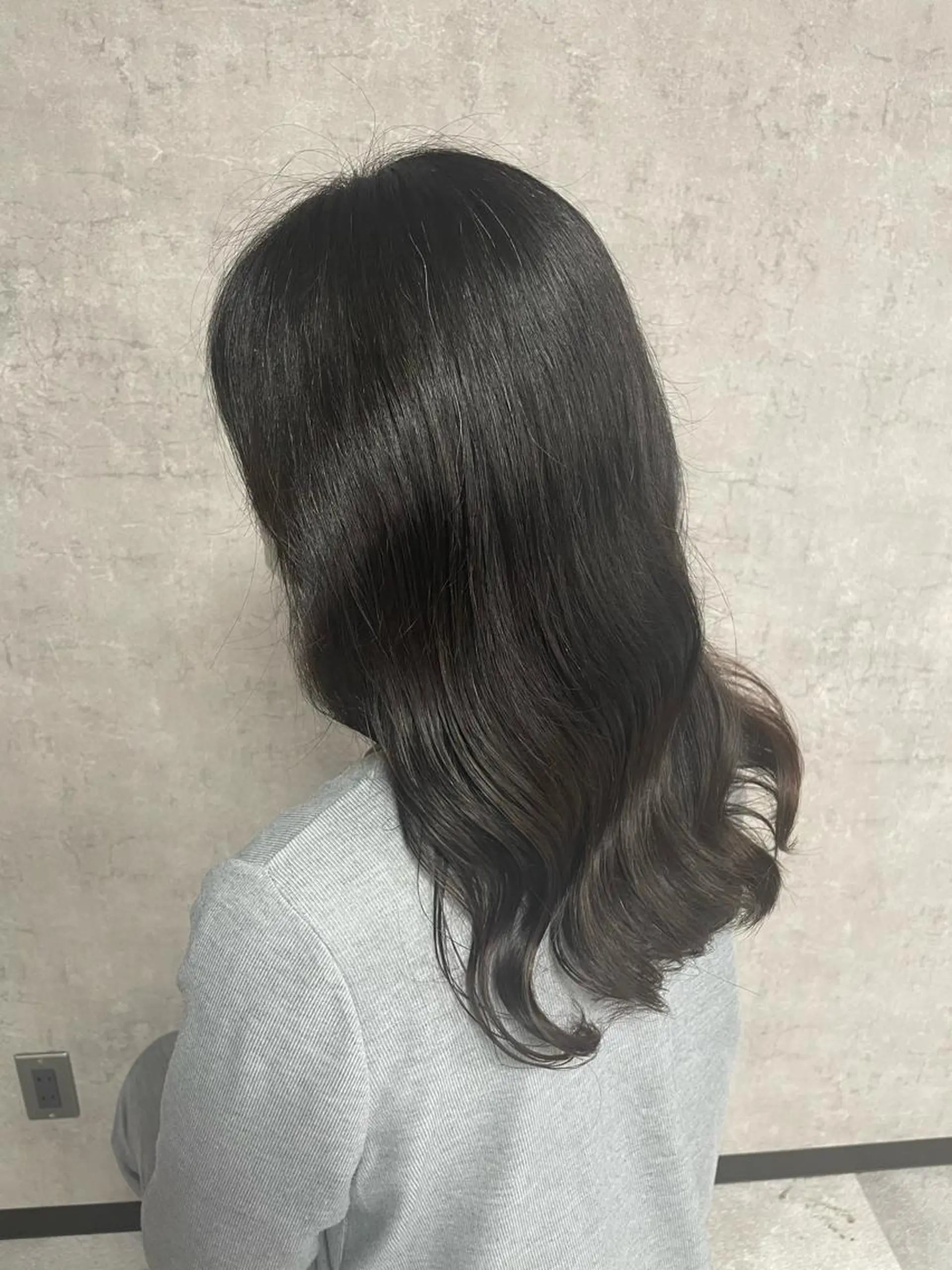 ロング ヨシンモリ トレンド韓国レイヤー 🇰🇷のんのヘアスタイル