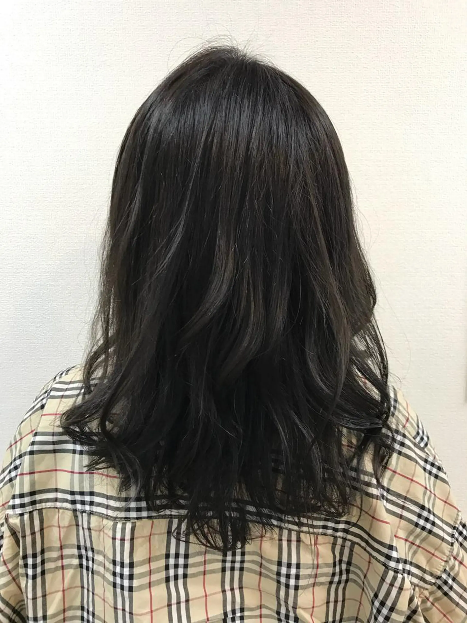 ロング カラー カット ヘアカラー トリートメント 吉森 満俊のヘアスタイル
