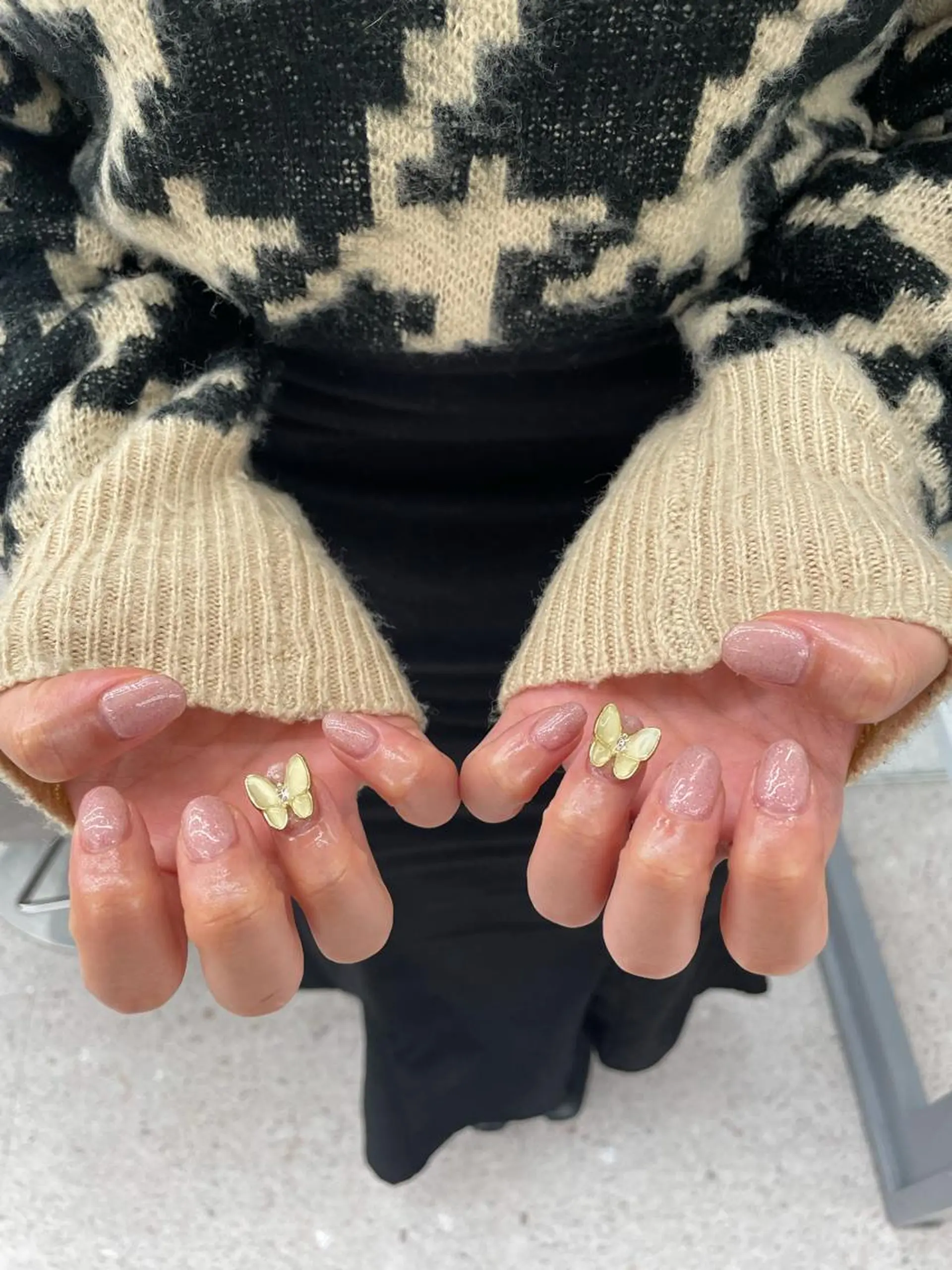 ネイル 束感まつ毛/ネイル/ LED♥KIRARAのマツエク・マツパデザイン