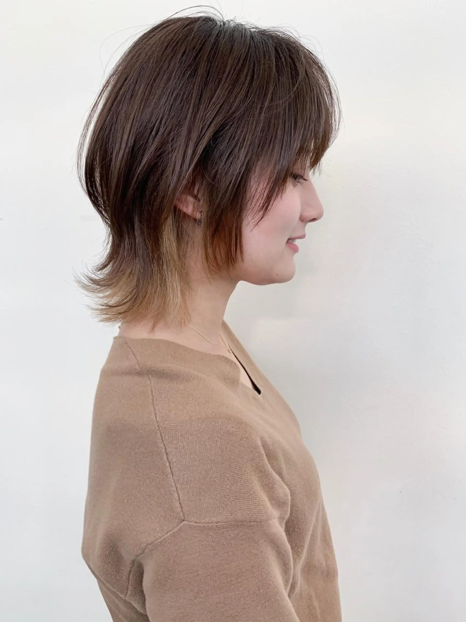 ショート カラー ウルフカット カット トリートメント Beach 代表 KENTAのヘアスタイル