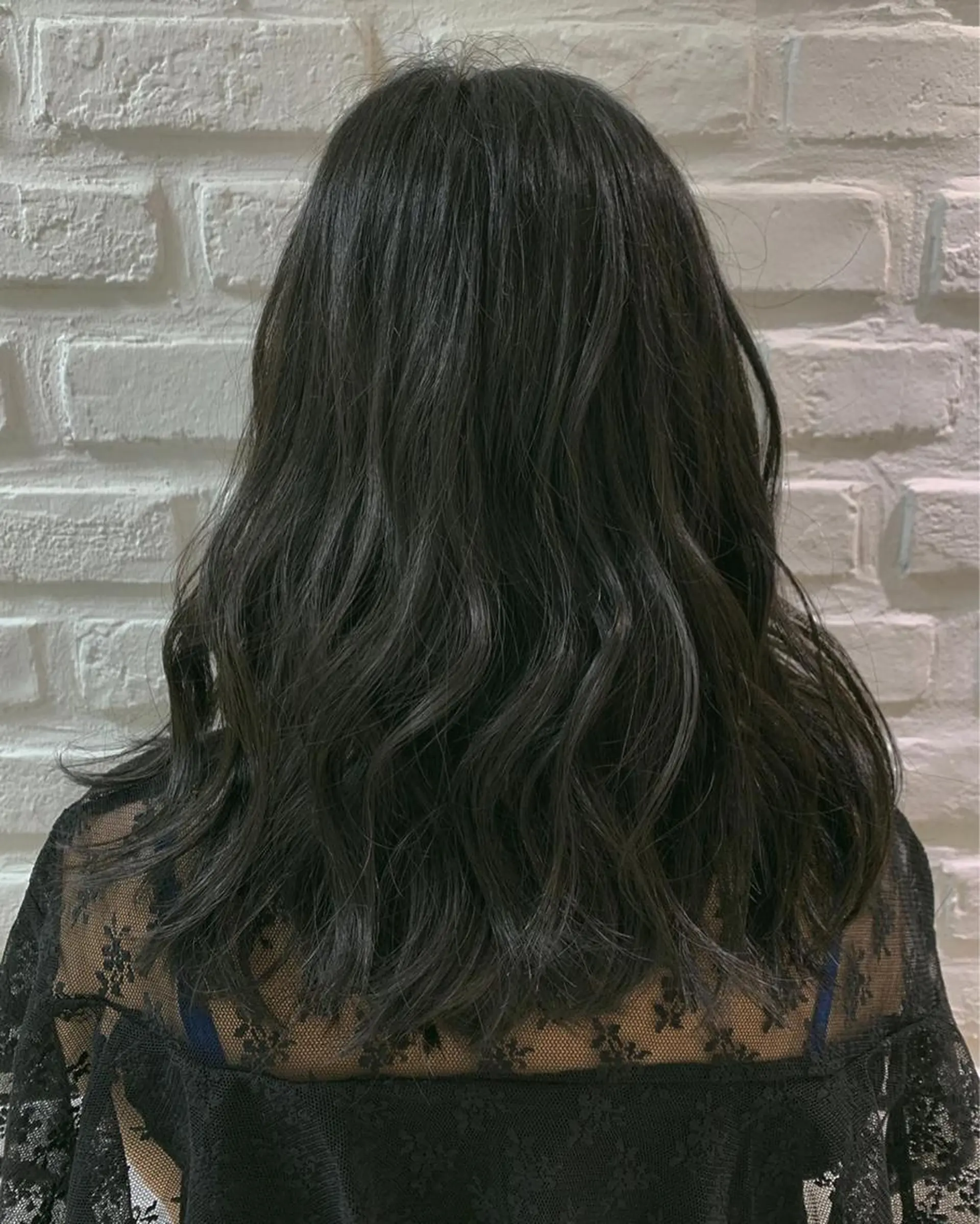 セミロング カラー ヘアアレンジ ベージュカラー 【メンズ縮毛矯正/ Ryokaのヘアスタイル