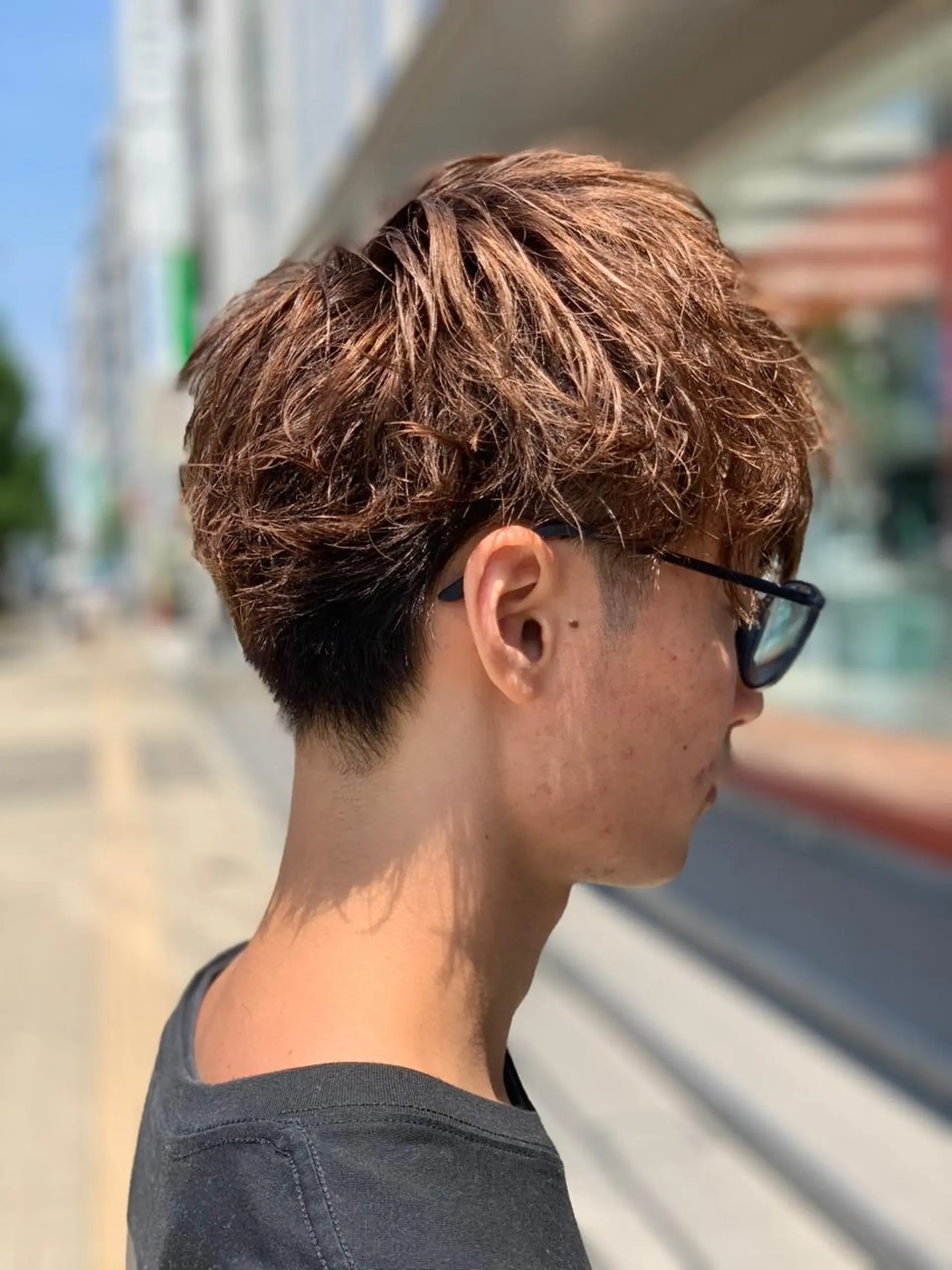 メンズ メンズパーマ メンズショート カット arc. arc.のヘアスタイル