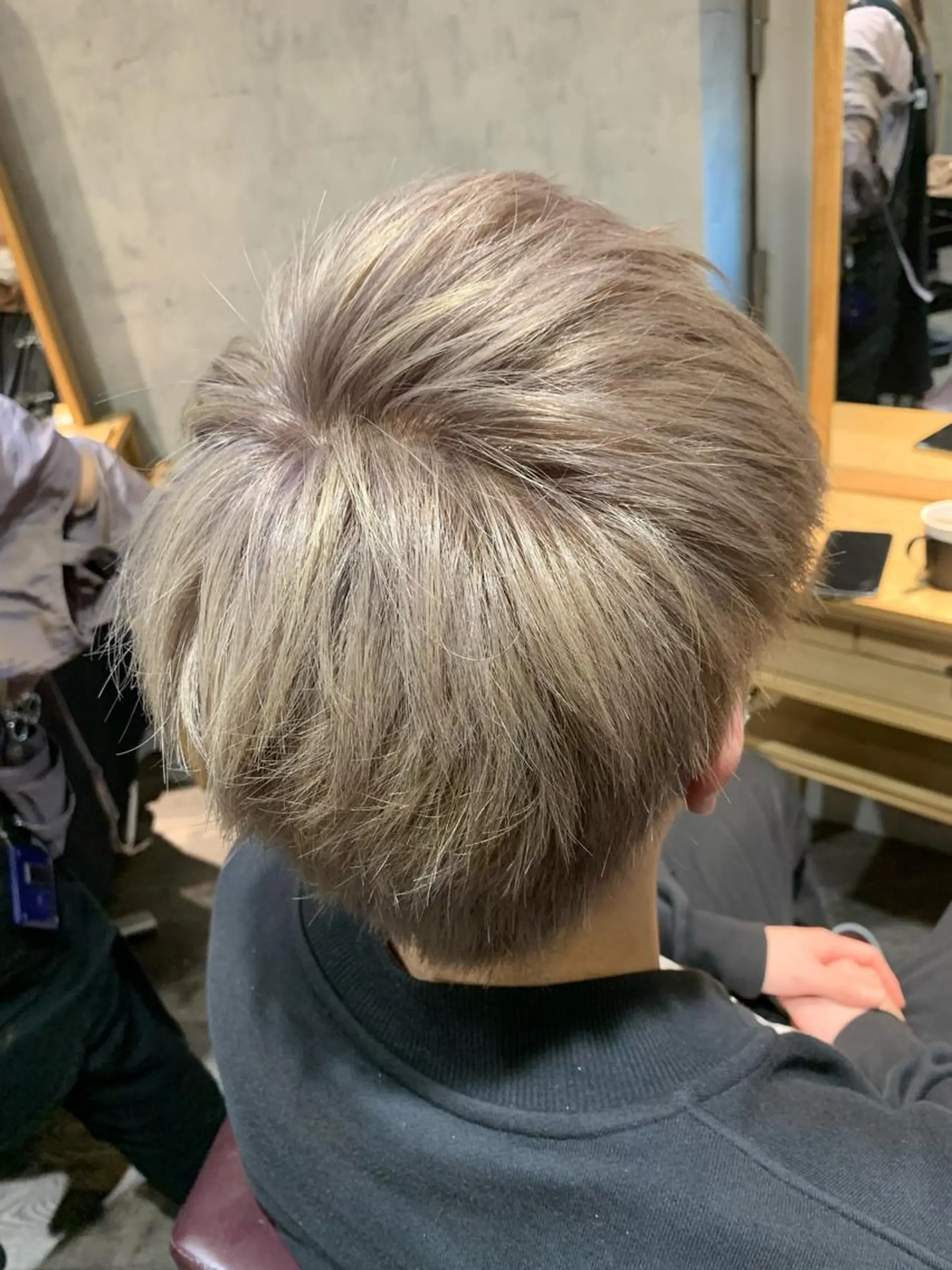 メンズ 中川歩　髪質改善 ツヤカラー【横浜】のヘアスタイル