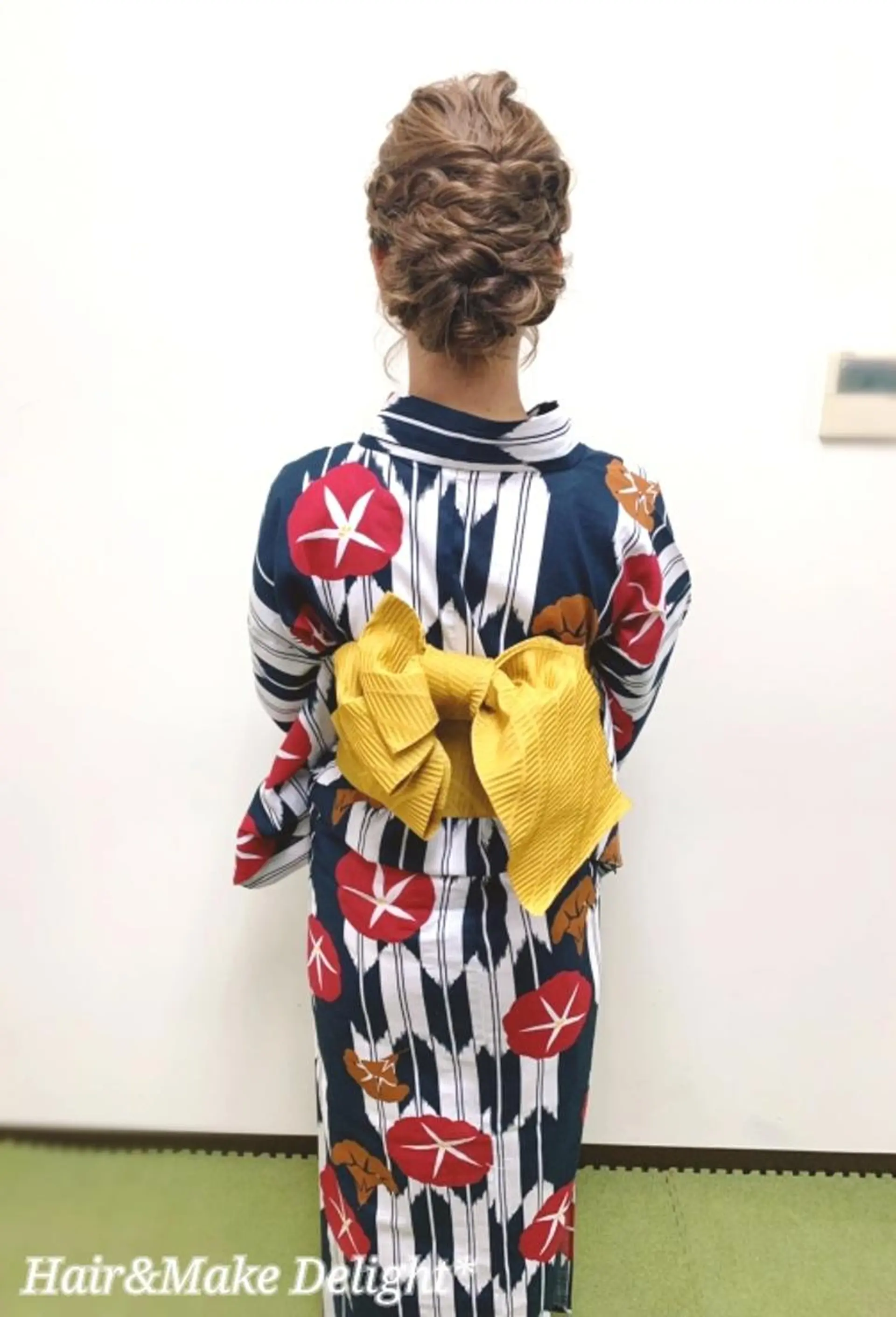 ロング ヘアアレンジ Hair&Make  Delight*のヘアスタイル