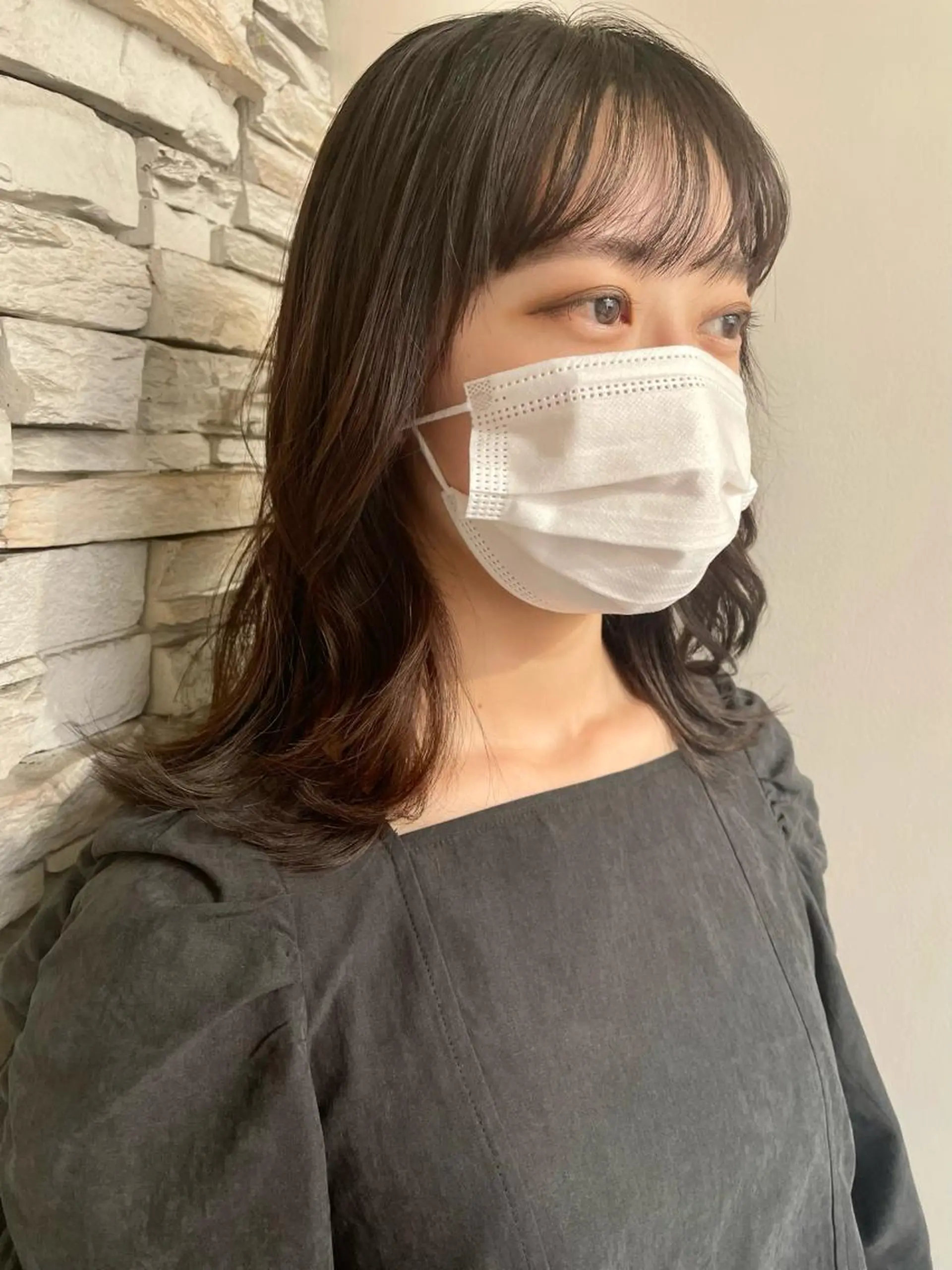 ミディアム レイヤーカット 🍒顔周り/レイヤー /韓国風/アリサ🍒のヘアスタイル