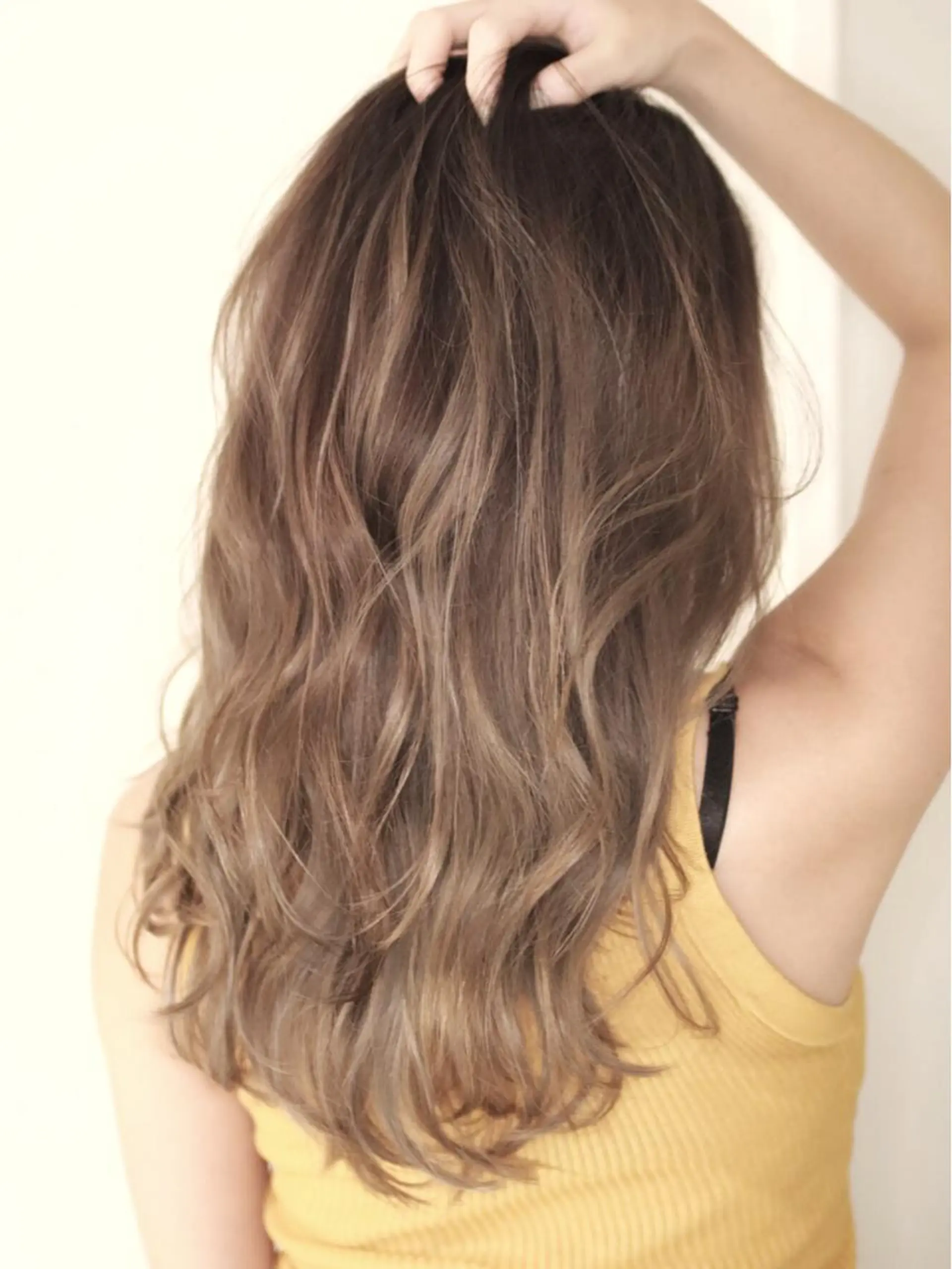 ミディアム カラー パーマ ヘアアレンジ 髪質改善専門店 エイジングケアのヘアスタイル