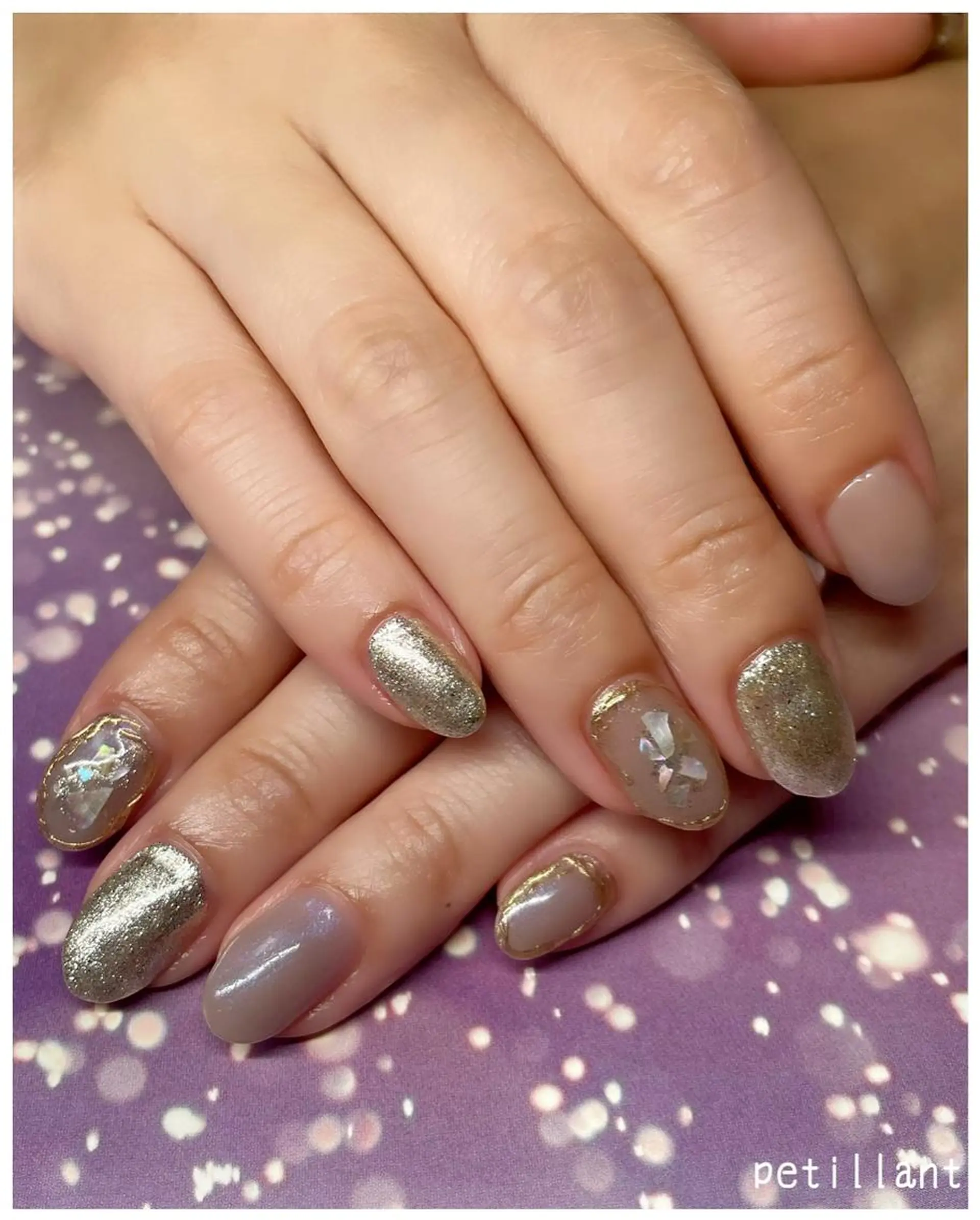 ネイル nail salon petillantのネイルデザイン